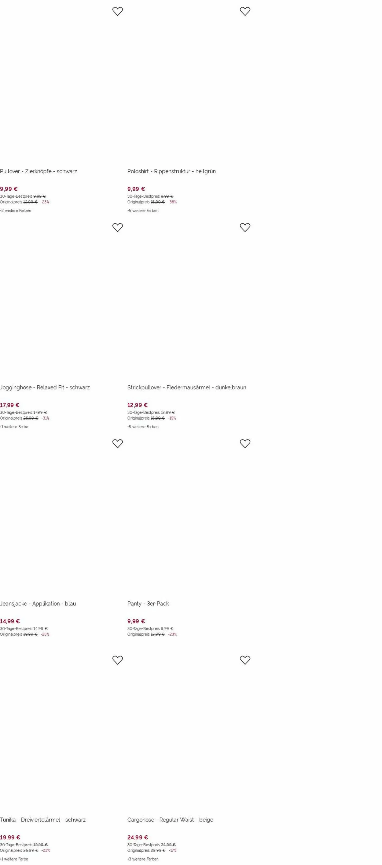 Takko Fashion Aktueller Prospekt von 28. April bis 4. Mai 2025 - Prospekt seite 9