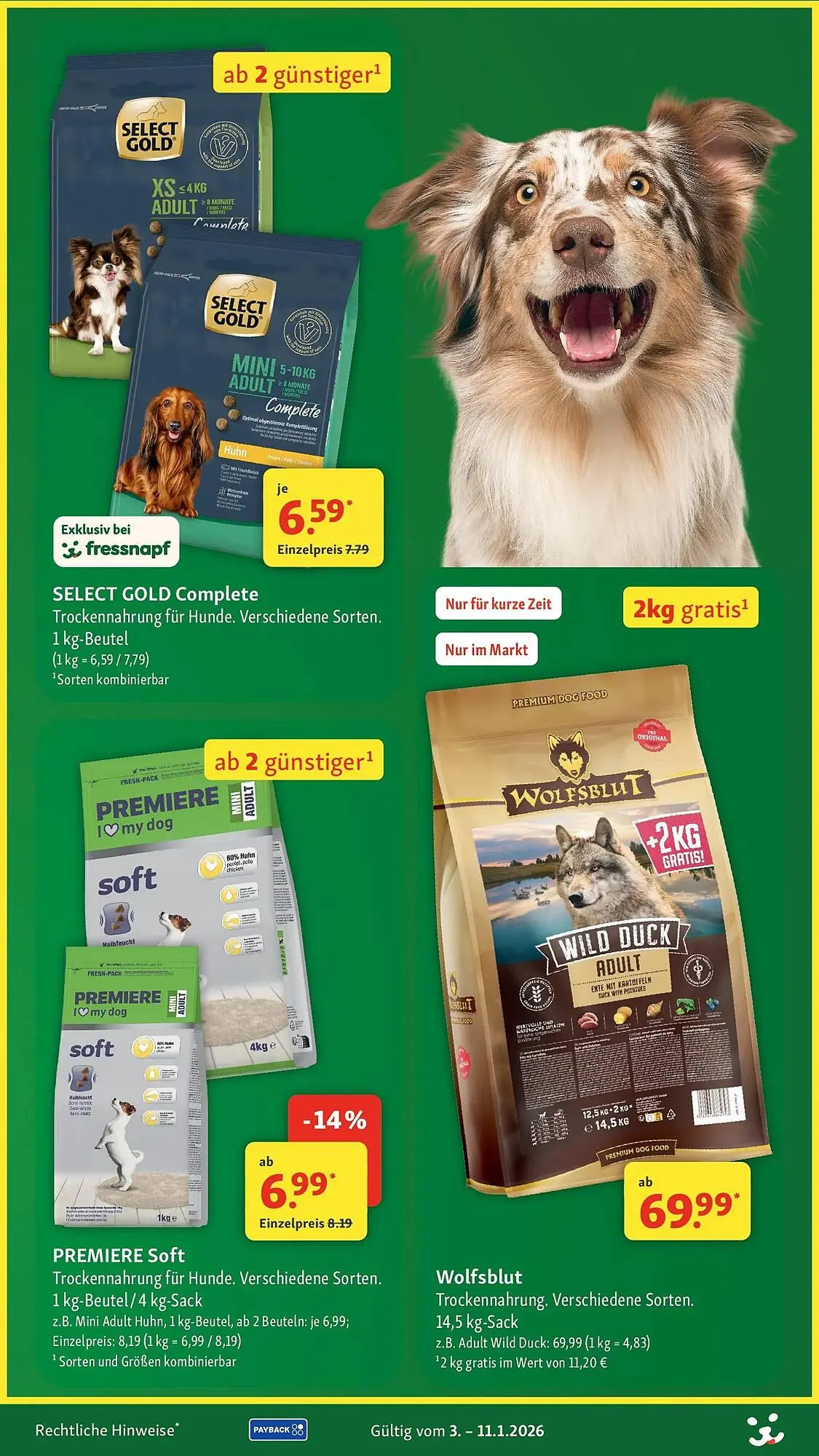 Fressnapf Prospekt von 2. Januar bis 11. Januar 2026 - Prospekt seite 14