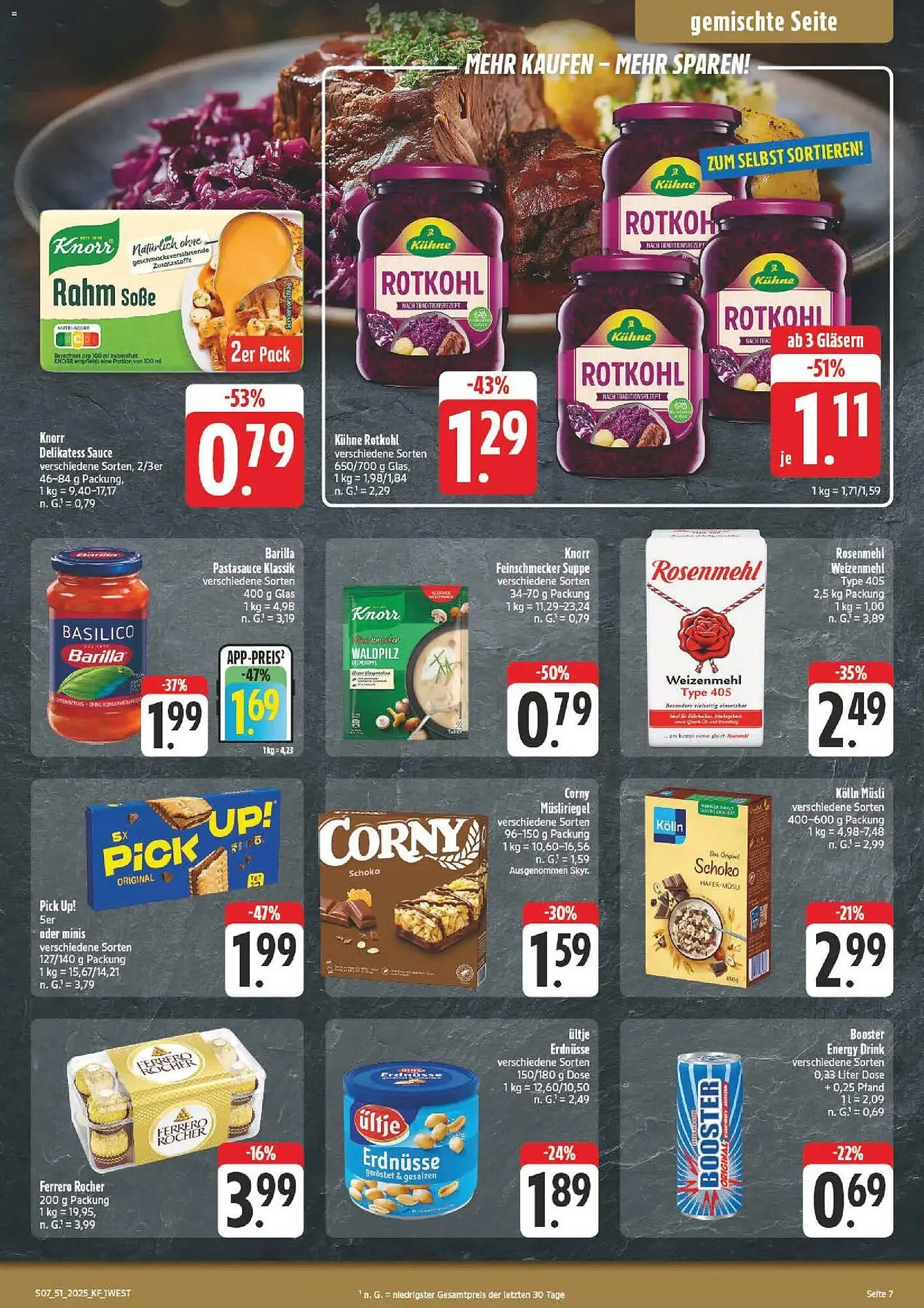 Nah & gut Prospekt von 15. Dezember bis 20. Dezember 2025 - Prospekt seite 7