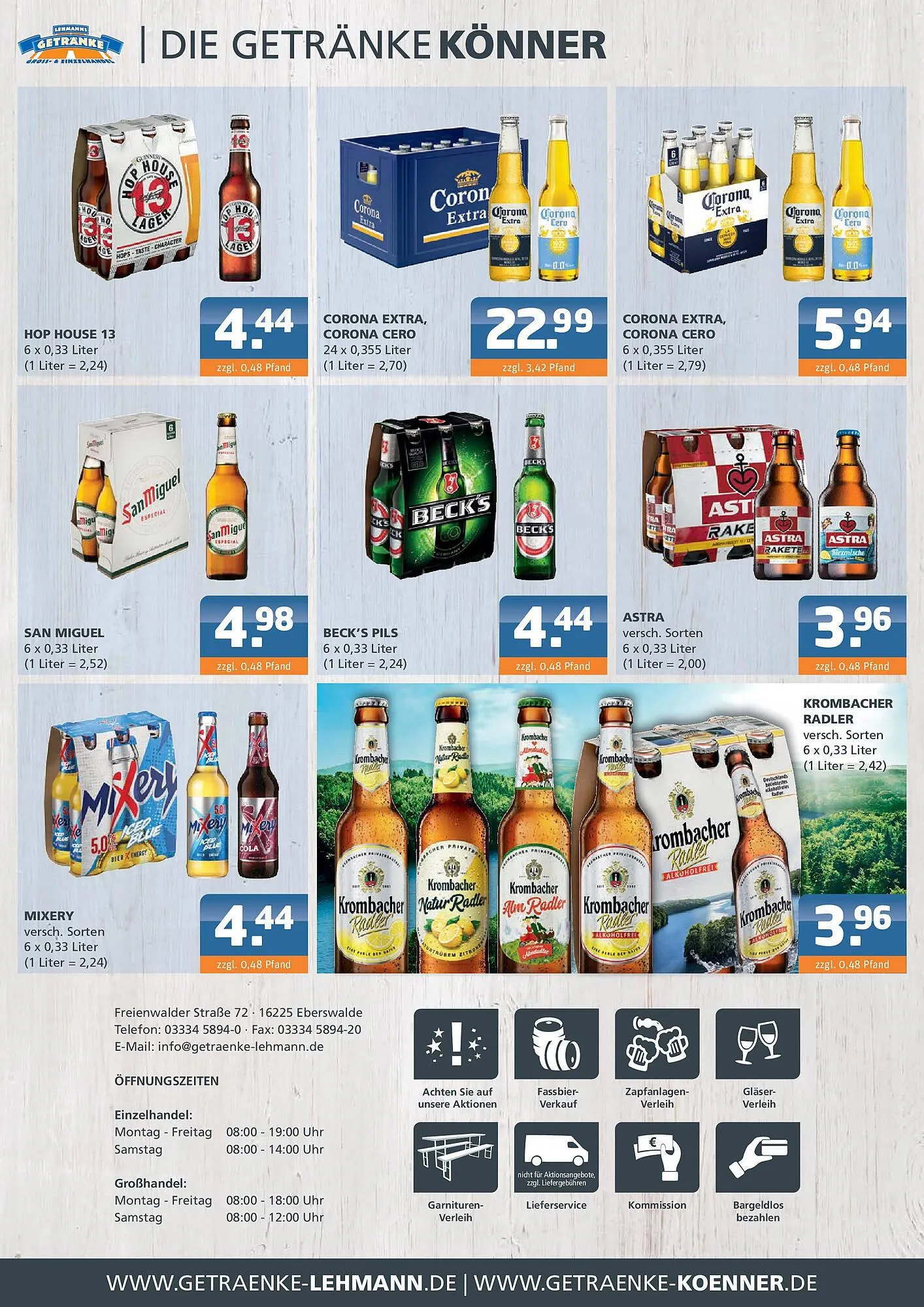 Getränke Lehmann Prospekt von 11. August bis 23. August 2025 - Prospekt seite 4