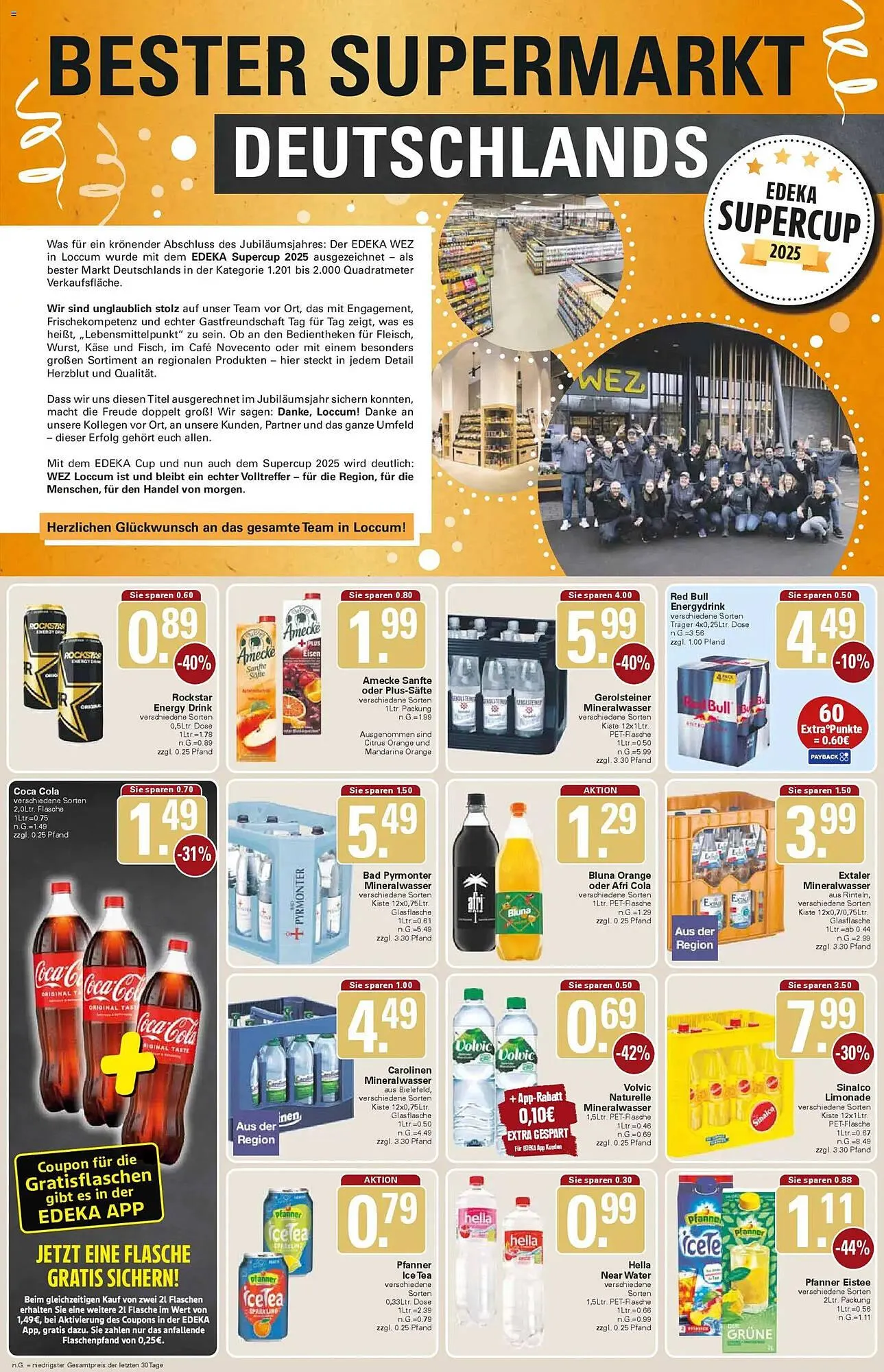 WEZ Prospekt von 8. Dezember bis 13. Dezember 2025 - Prospekt seite 12