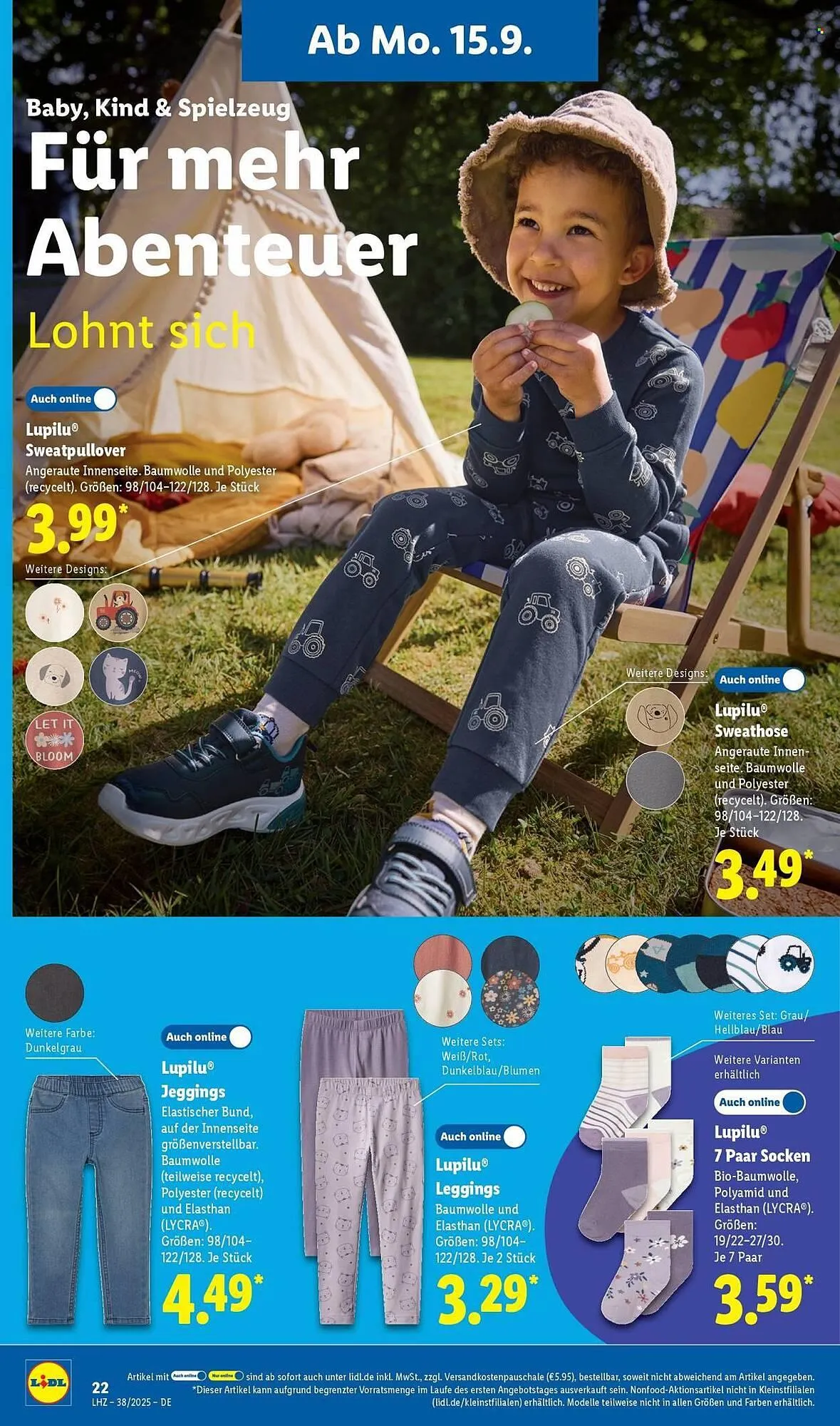 Lidl Prospekt von 15. September bis 20. September 2025 - Prospekt seite 16