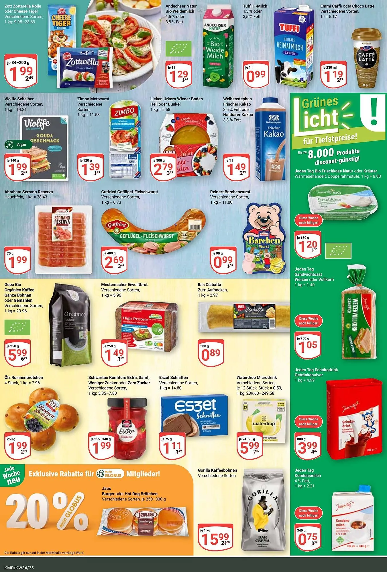 Globus Prospekt von 18. August bis 23. August 2025 - Prospekt seite 15