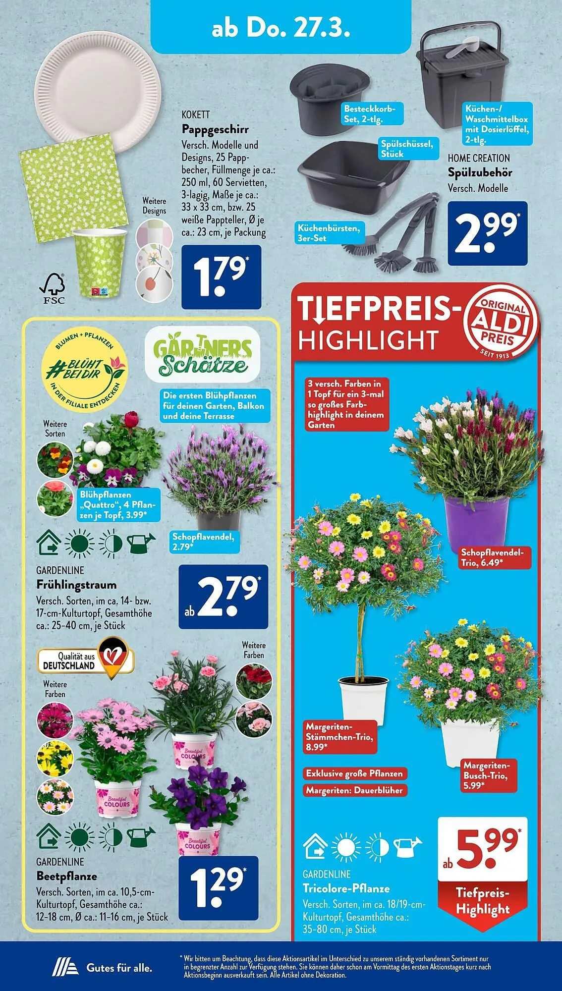 Aldi Süd Prospekt von 24. März bis 30. März 2025 - Prospekt seite 16