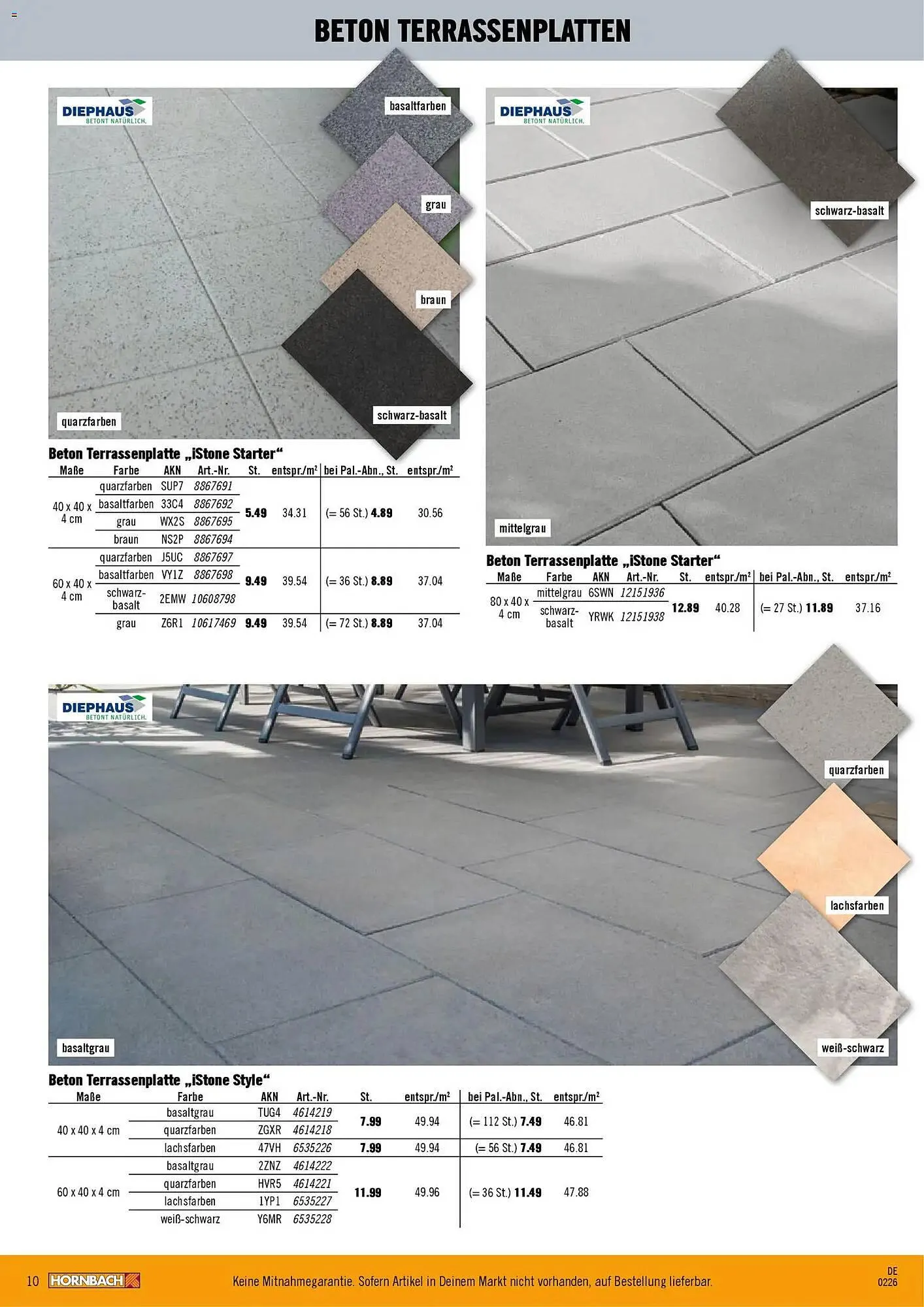 Hornbach Prospekt von 12. Februar bis 31. Dezember 2026 - Prospekt seite 10