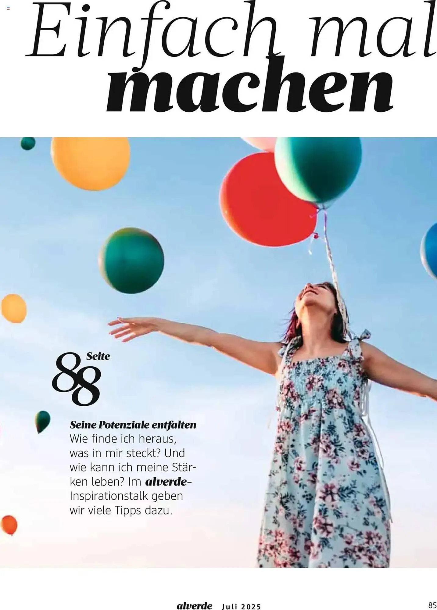 dm drogerie Prospekt von 1. Juli bis 31. Juli 2025 - Prospekt seite 85