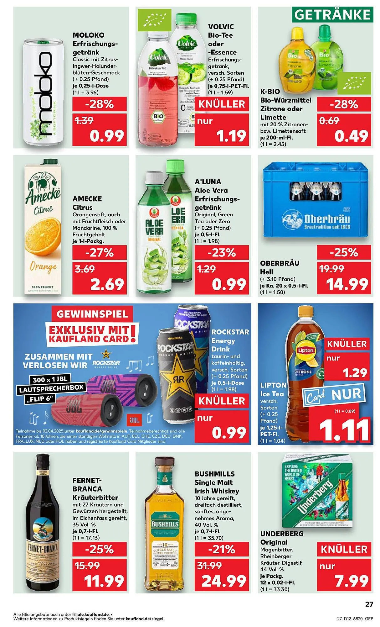 Kaufland Prospekt von 19. März bis 26. März 2025 - Prospekt seite 27