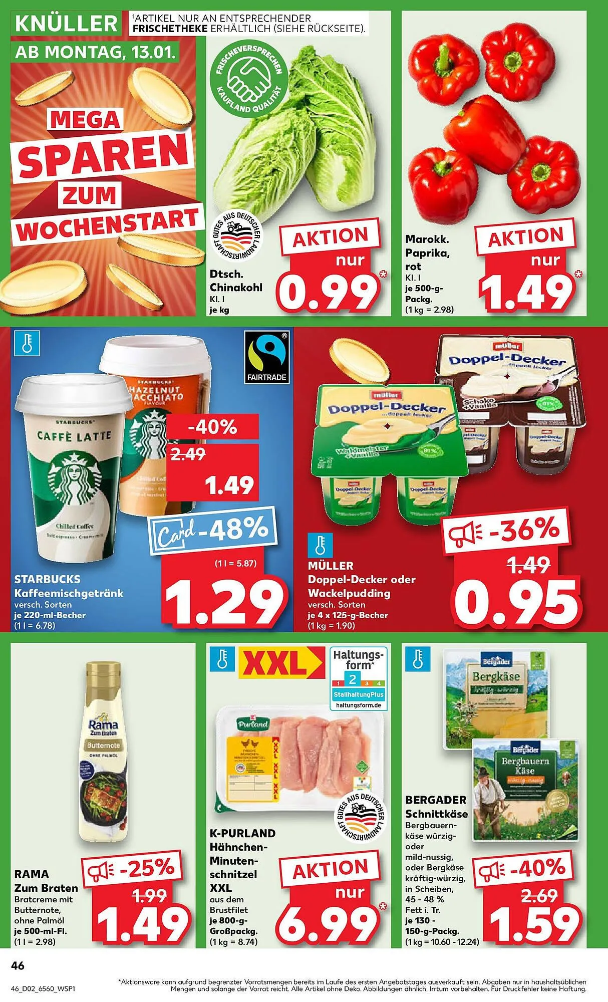 Kaufland Prospekt von 12. Januar bis 15. Januar 2025 - Prospekt seite 1