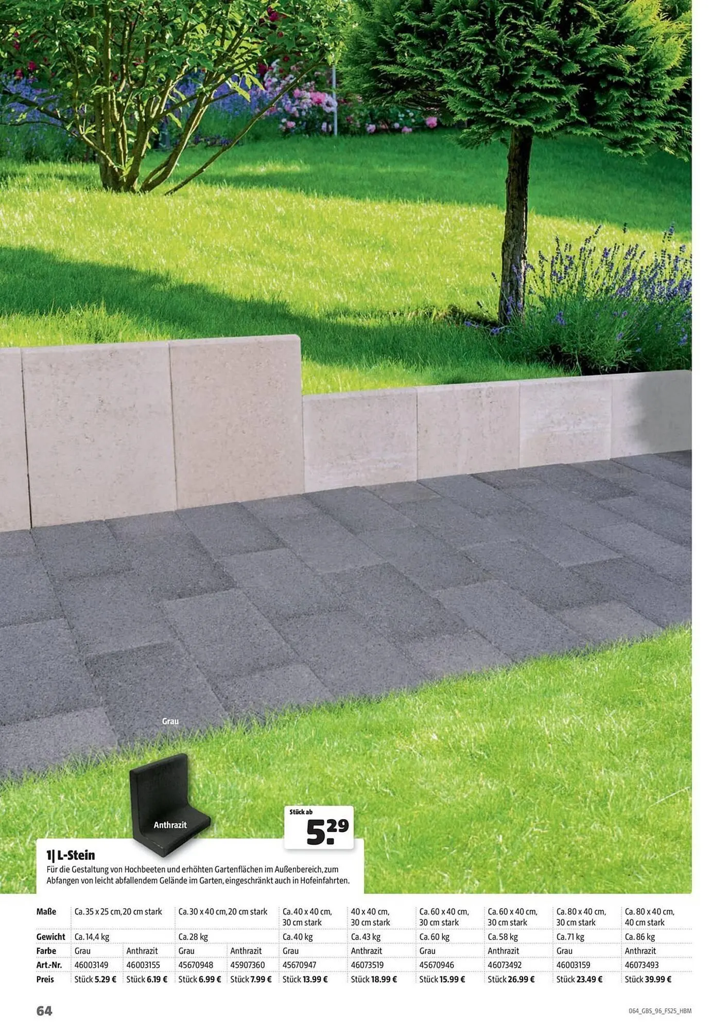 Hagebau Prospekt von 19. September bis 31. Dezember 2025 - Prospekt seite 64