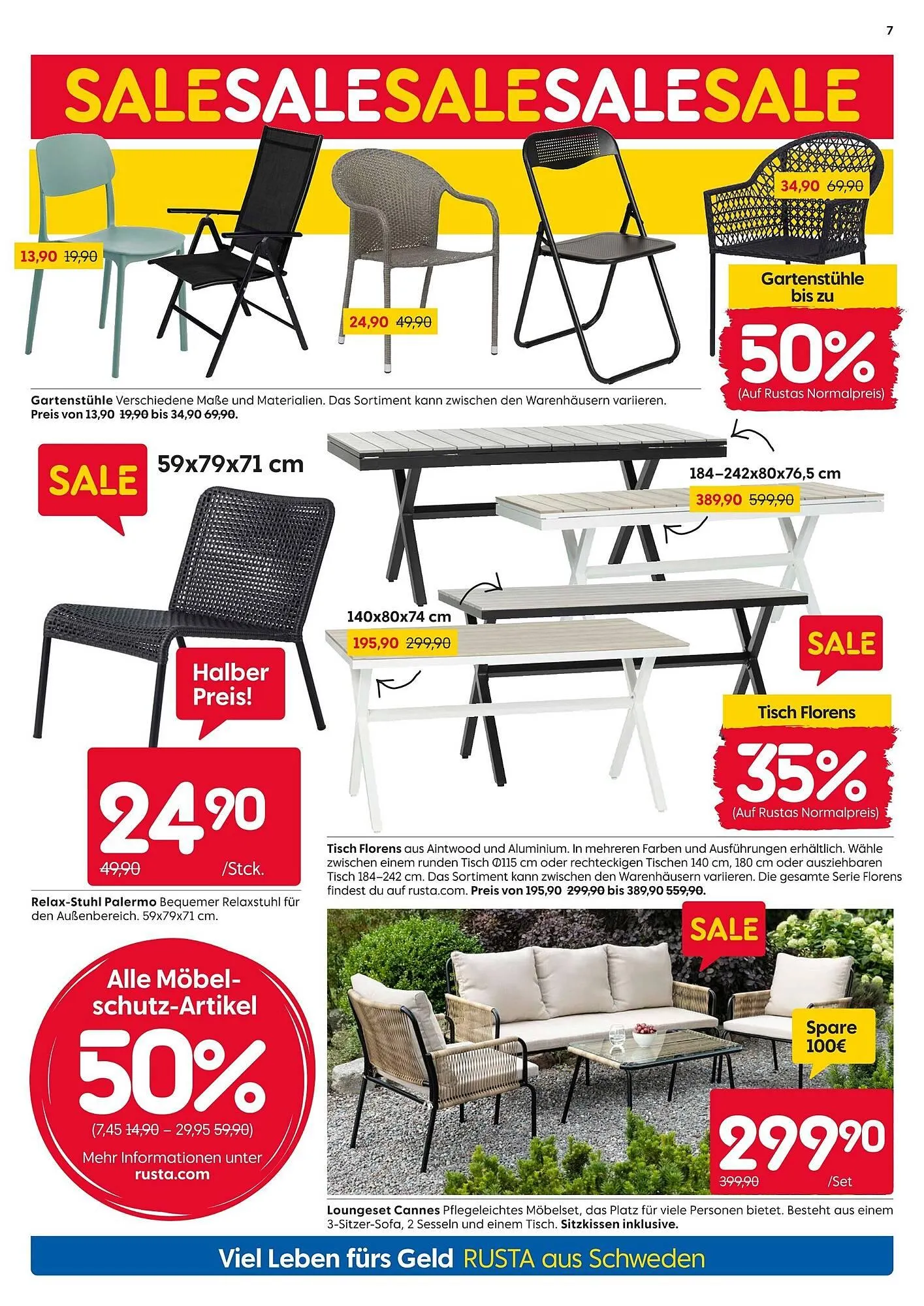 Rusta Prospekt von 12. Juli bis 18. Juli 2025 - Prospekt seite 7