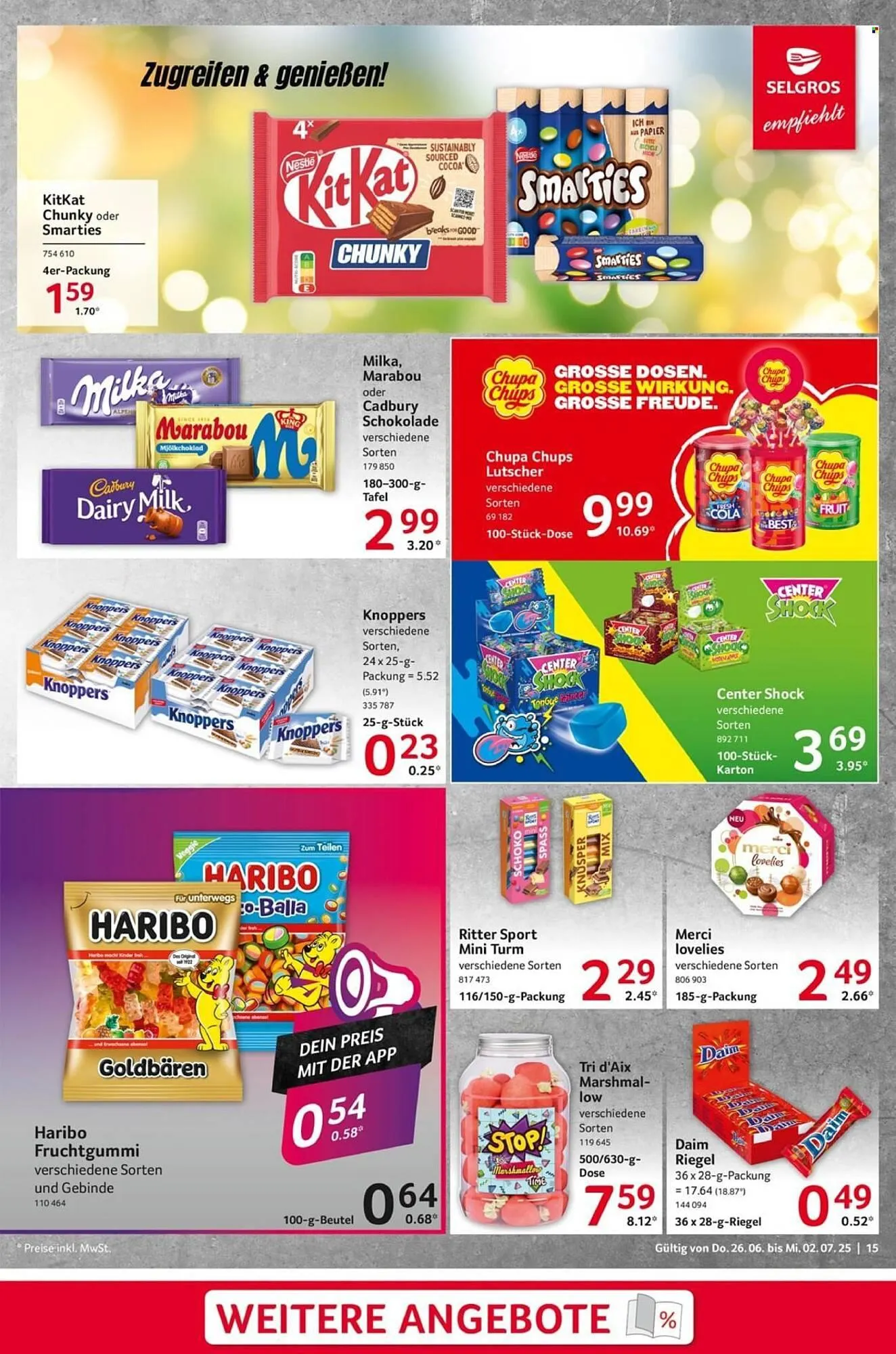 Selgros Prospekt von 26. Juni bis 2. Juli 2025 - Prospekt seite 15