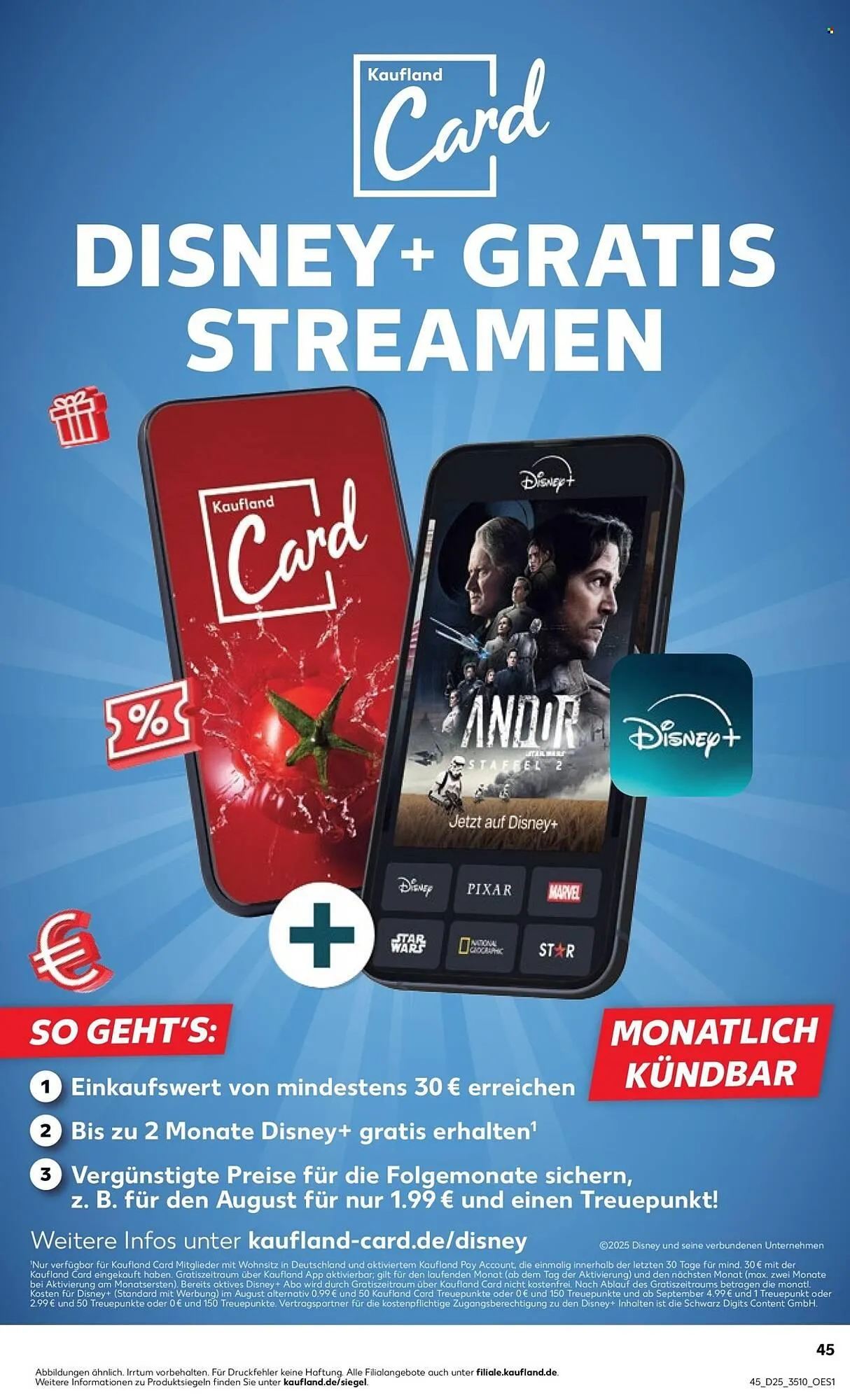 Kaufland Prospekt von 19. Juni bis 25. Juni 2025 - Prospekt seite 45