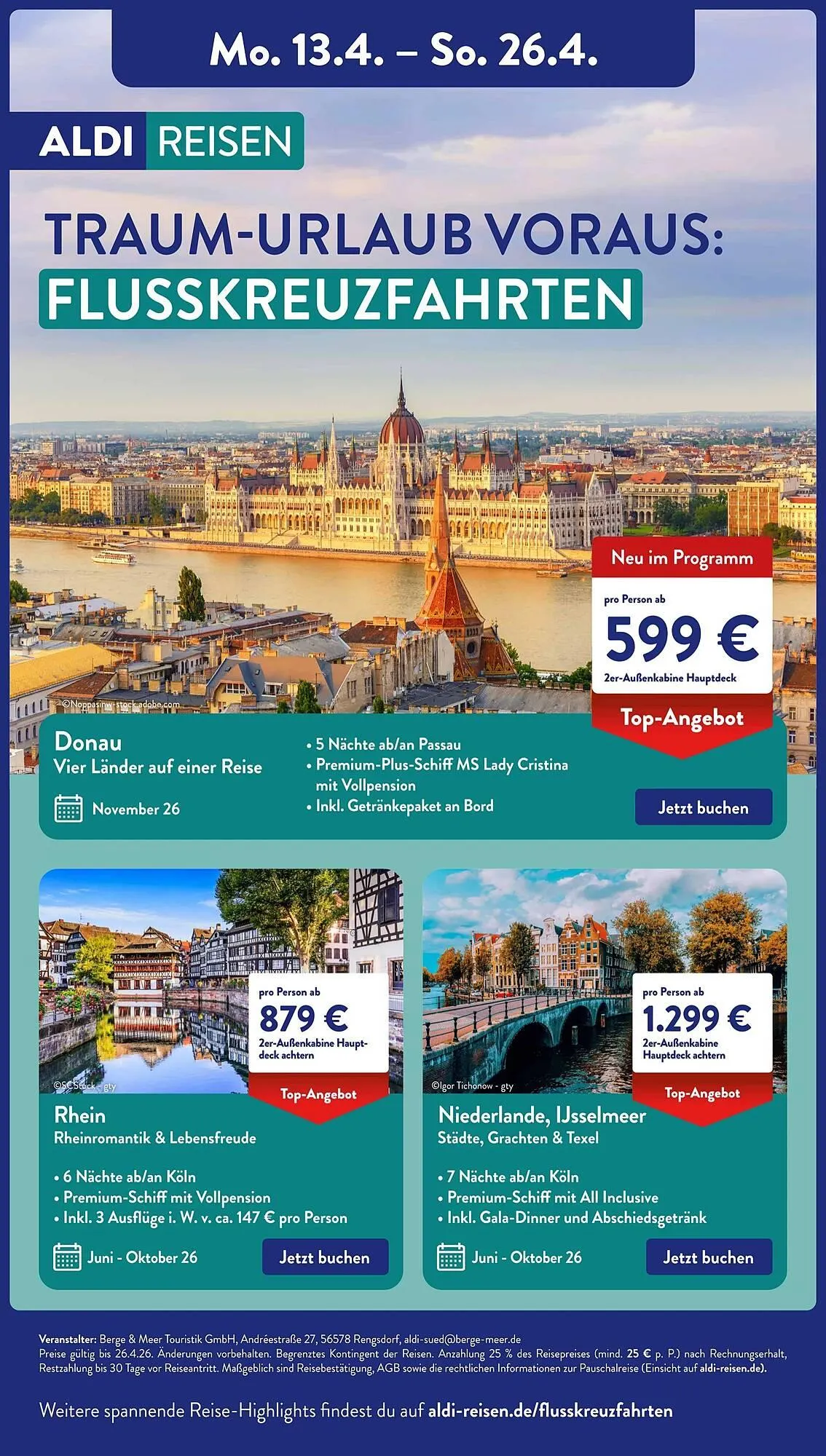 Aldi Süd Prospekt von 13. April bis 19. April 2026 - Prospekt seite 22