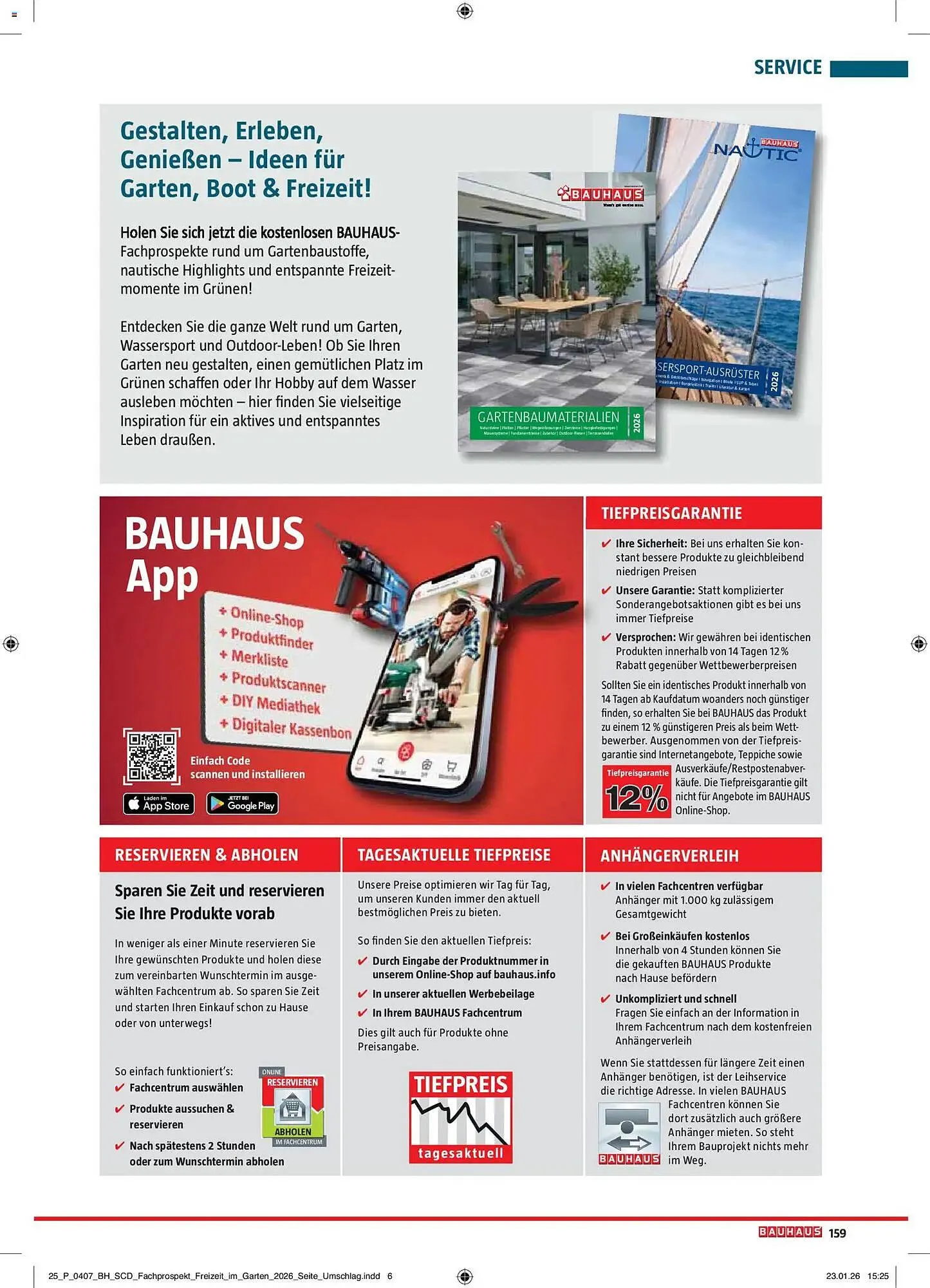 Bauhaus Prospekt von 2. März bis 30. Juni 2026 - Prospekt seite 159