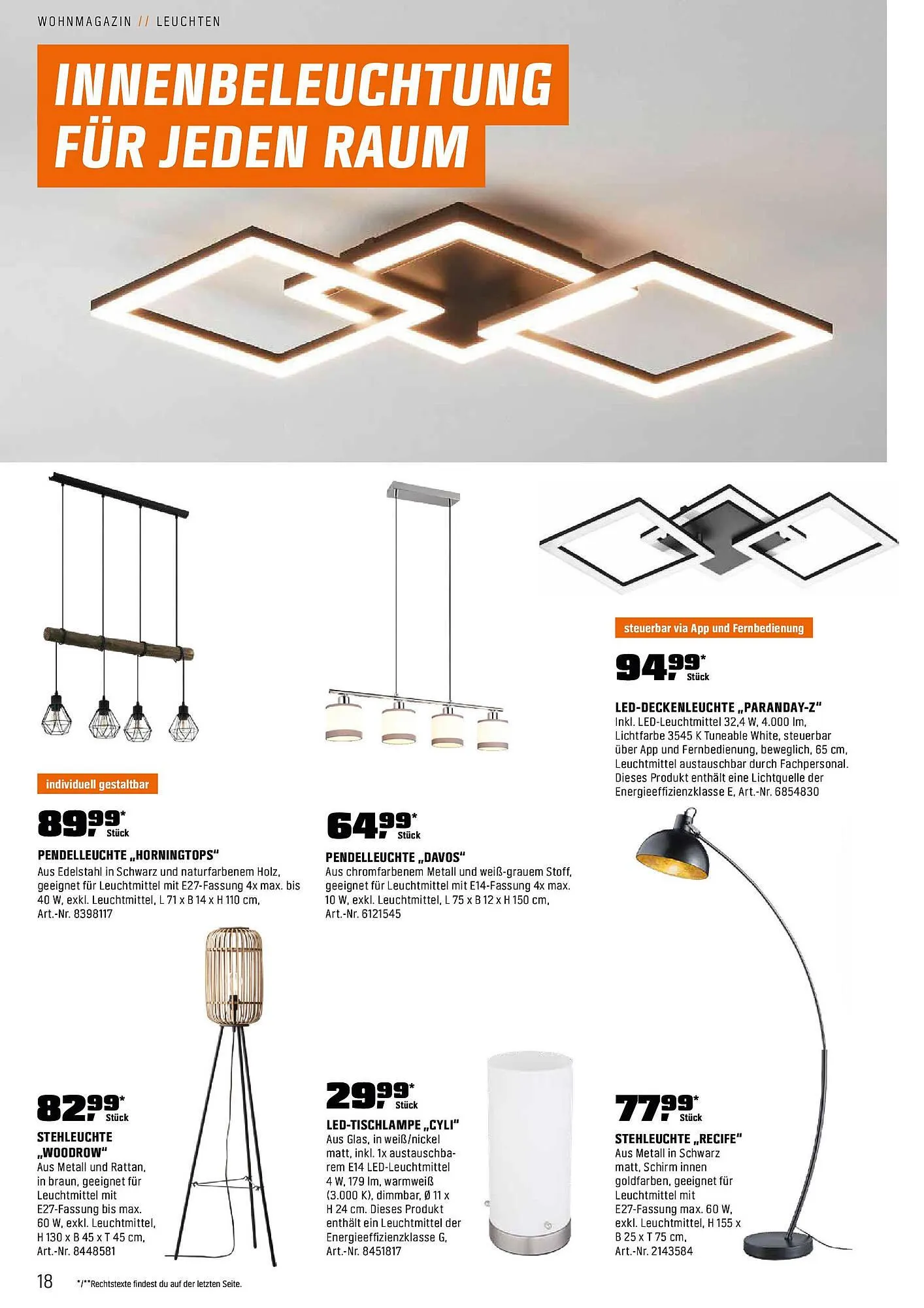 OBI Prospekt von 13. Oktober bis 1. Dezember 2025 - Prospekt seite 18