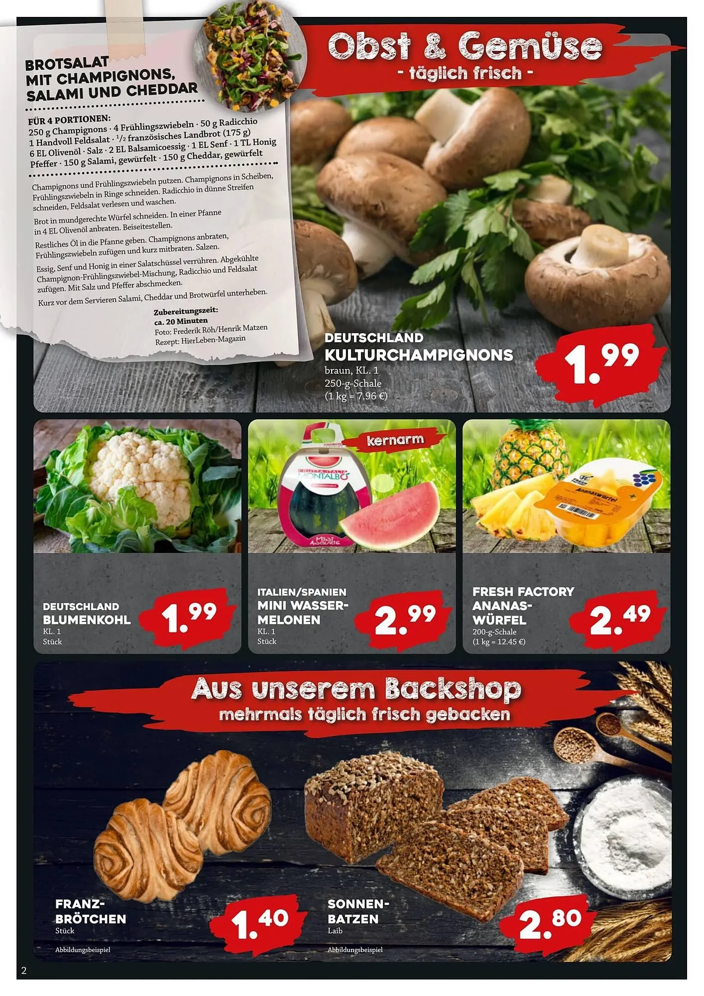 Nah & Frisch Prospekt von 1. September bis 7. September 2025 - Prospekt seite 2