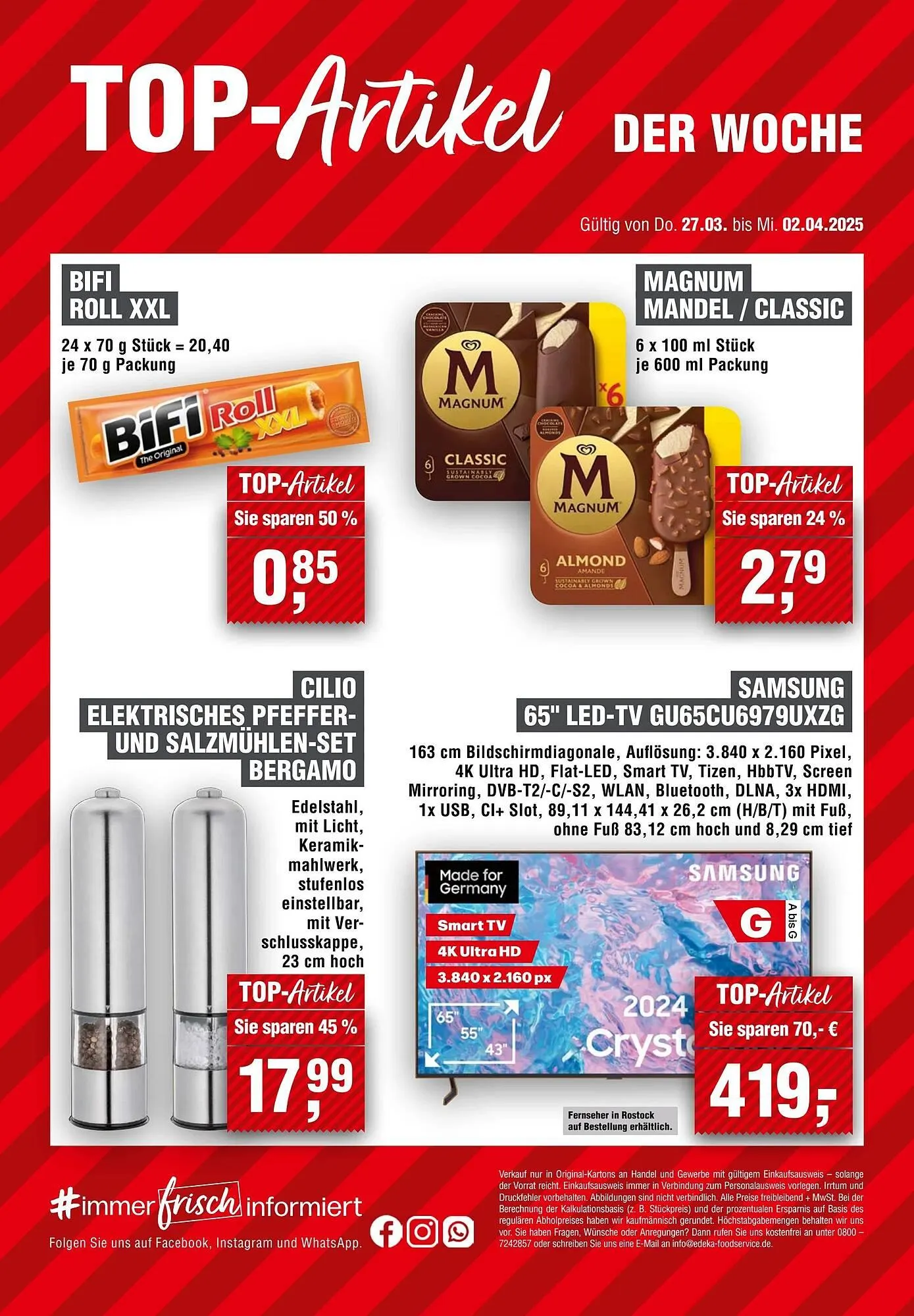 Handelshof Prospekt von 27. März bis 3. April 2025 - Prospekt seite 24