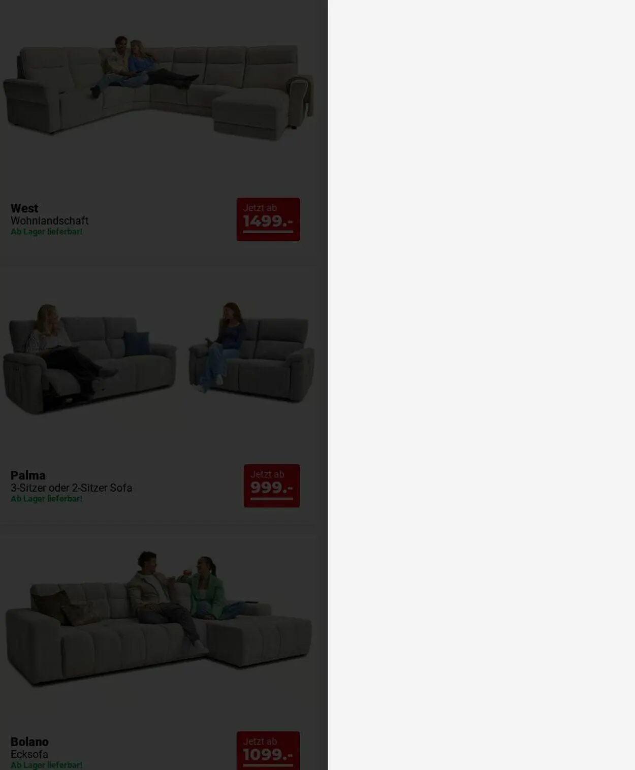 Seats and Sofas Aktueller Prospekt von 27. Oktober bis 5. November 2025 - Prospekt seite 4