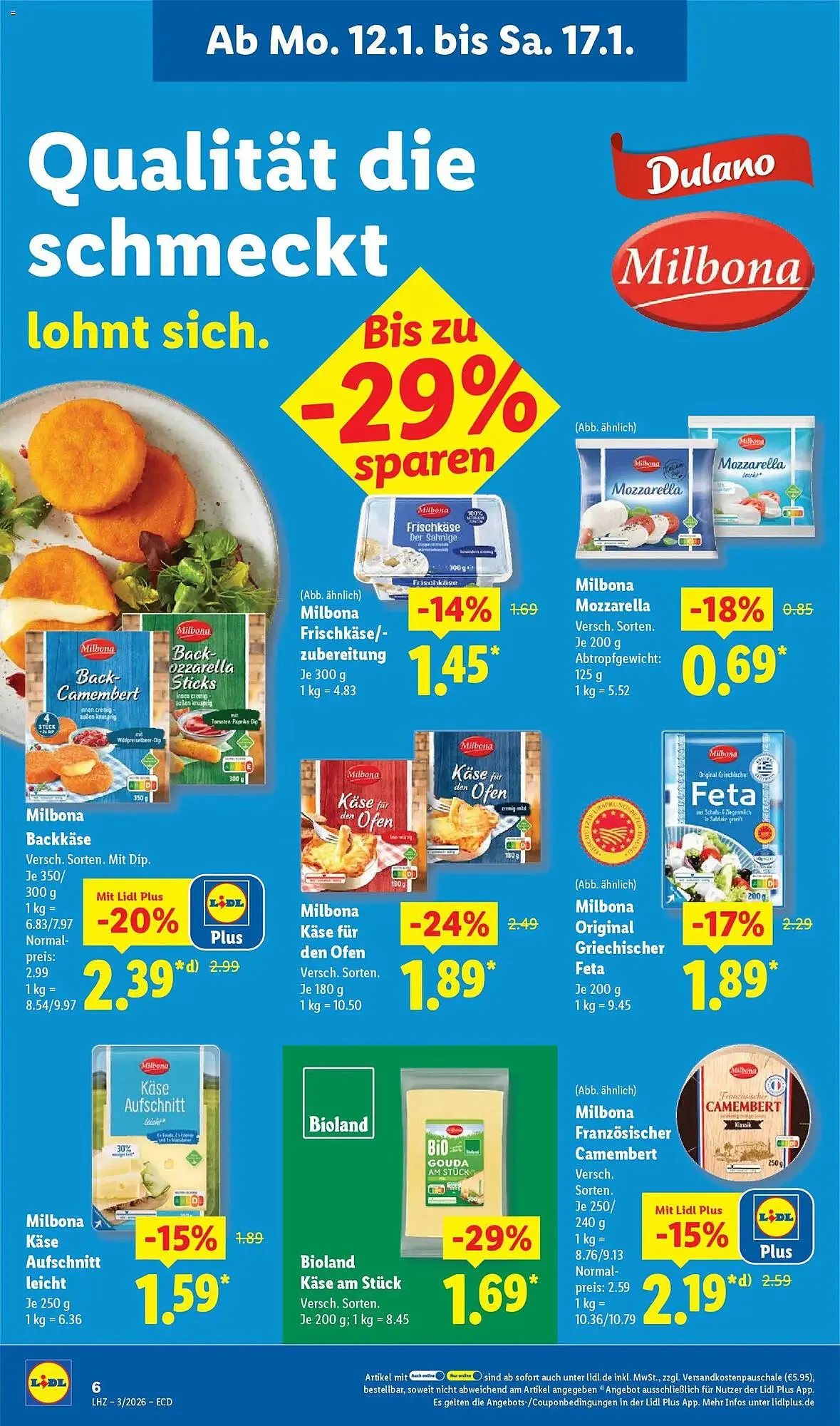 Lidl Prospekt von 12. Januar bis 17. Januar 2026 - Prospekt seite 20