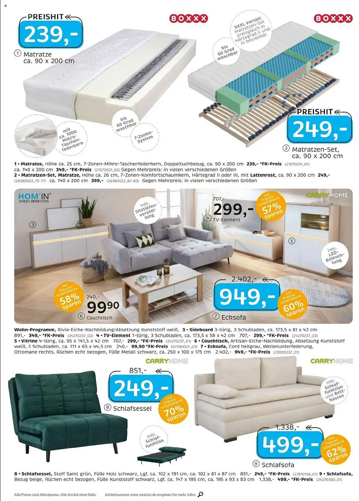 XXXLutz Prospekt von 22. März bis 4. Mai 2026 - Prospekt seite 22