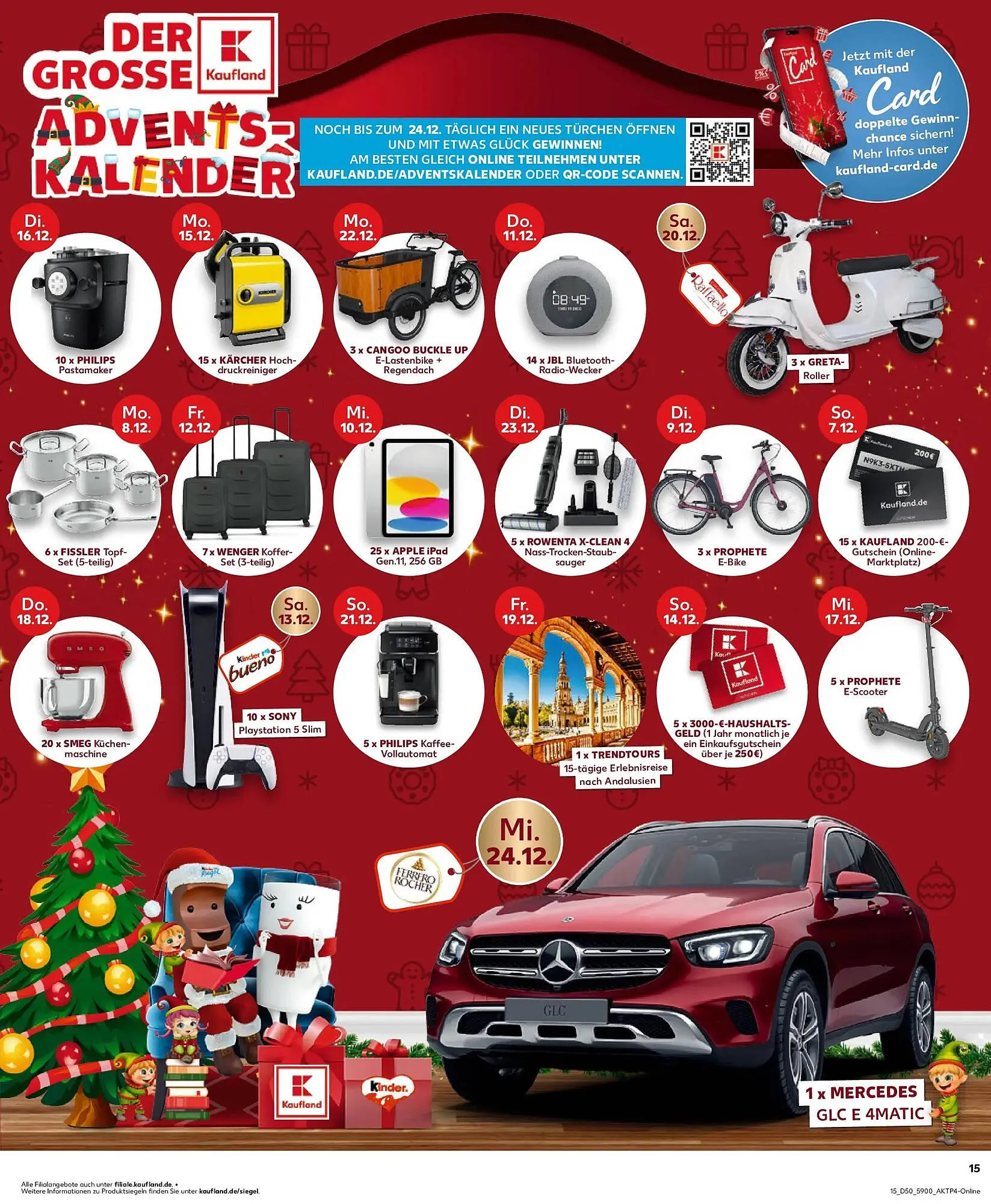 Kaufland Prospekt von 14. Dezember bis 17. Dezember 2025 - Prospekt seite 15