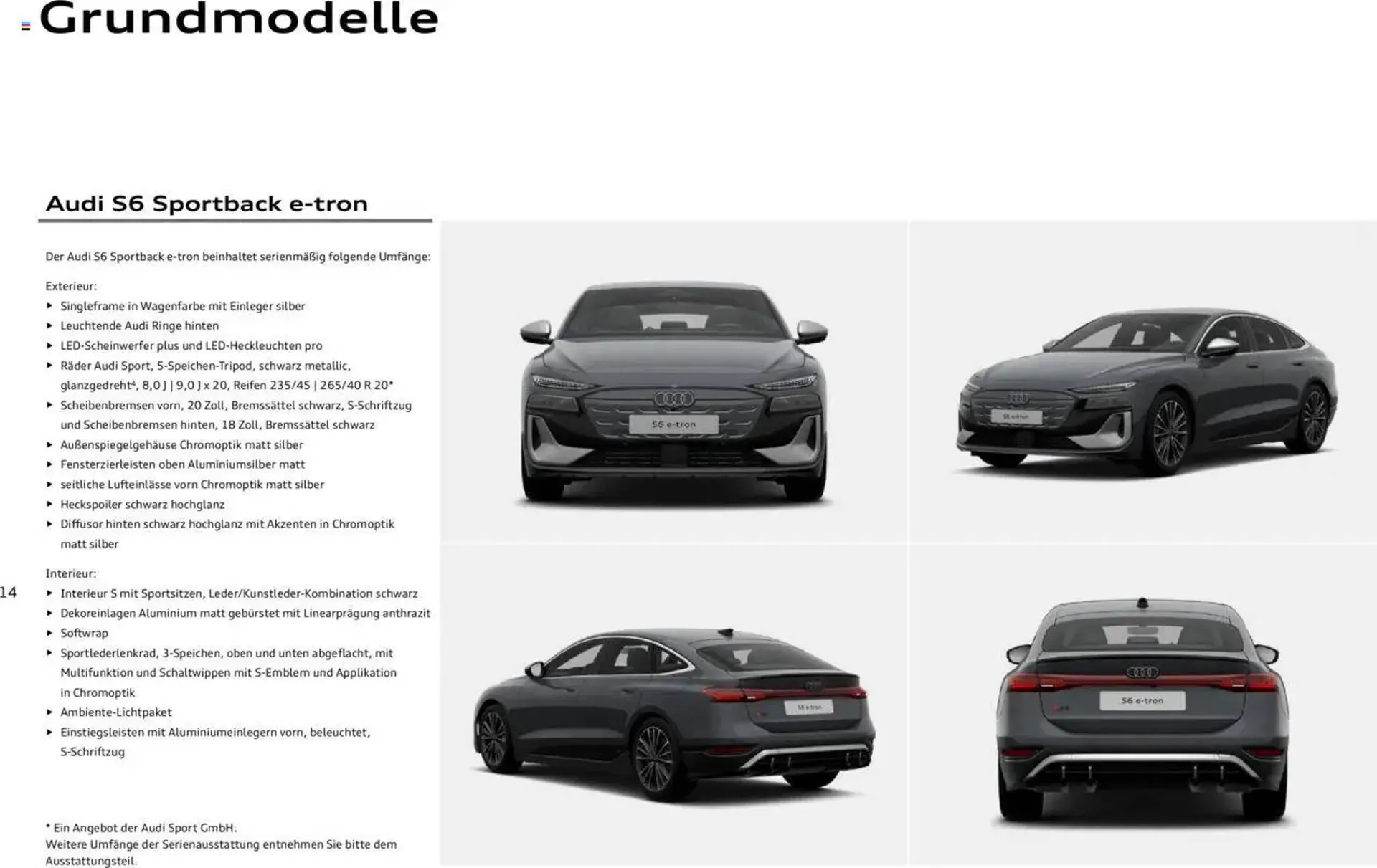 Audi Prospekt von 29. Januar bis 9. Januar 2026 - Prospekt seite 14