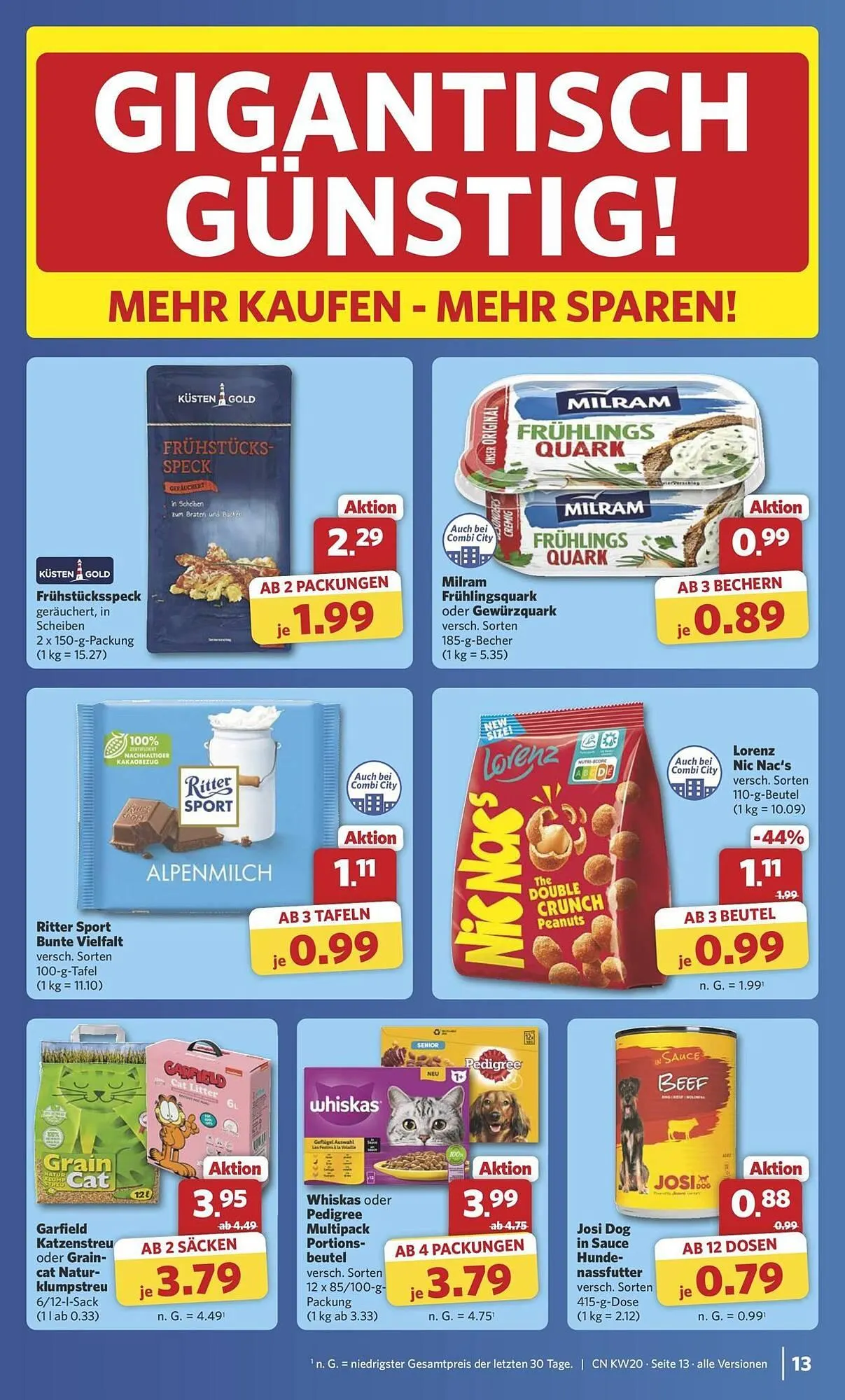 Combi Prospekt von 11. Mai bis 17. Mai 2025 - Prospekt seite 17