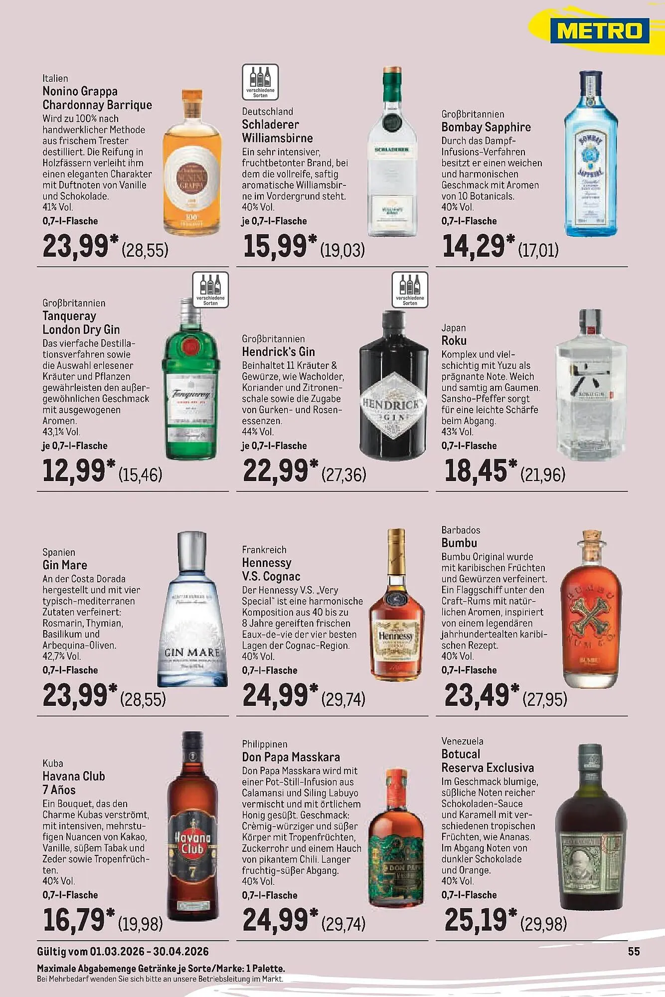 METRO Prospekt von 22. März bis 28. März 2026 - Prospekt seite 55