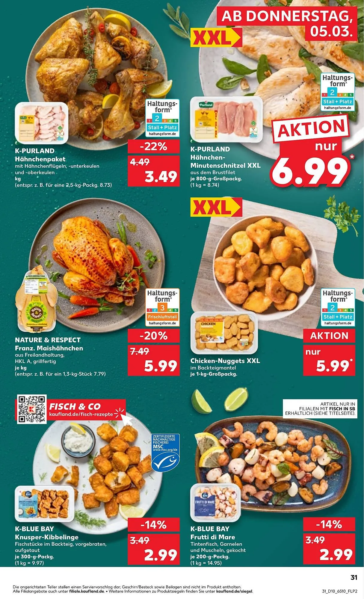 Kaufland Prospekt von 4. März bis 10. März 2026 - Prospekt seite 31