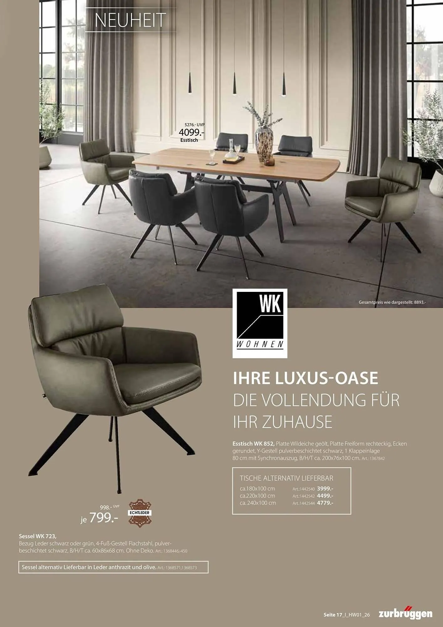 Zurbrüggen Prospekt von 1. April bis 30. April 2026 - Prospekt seite 17