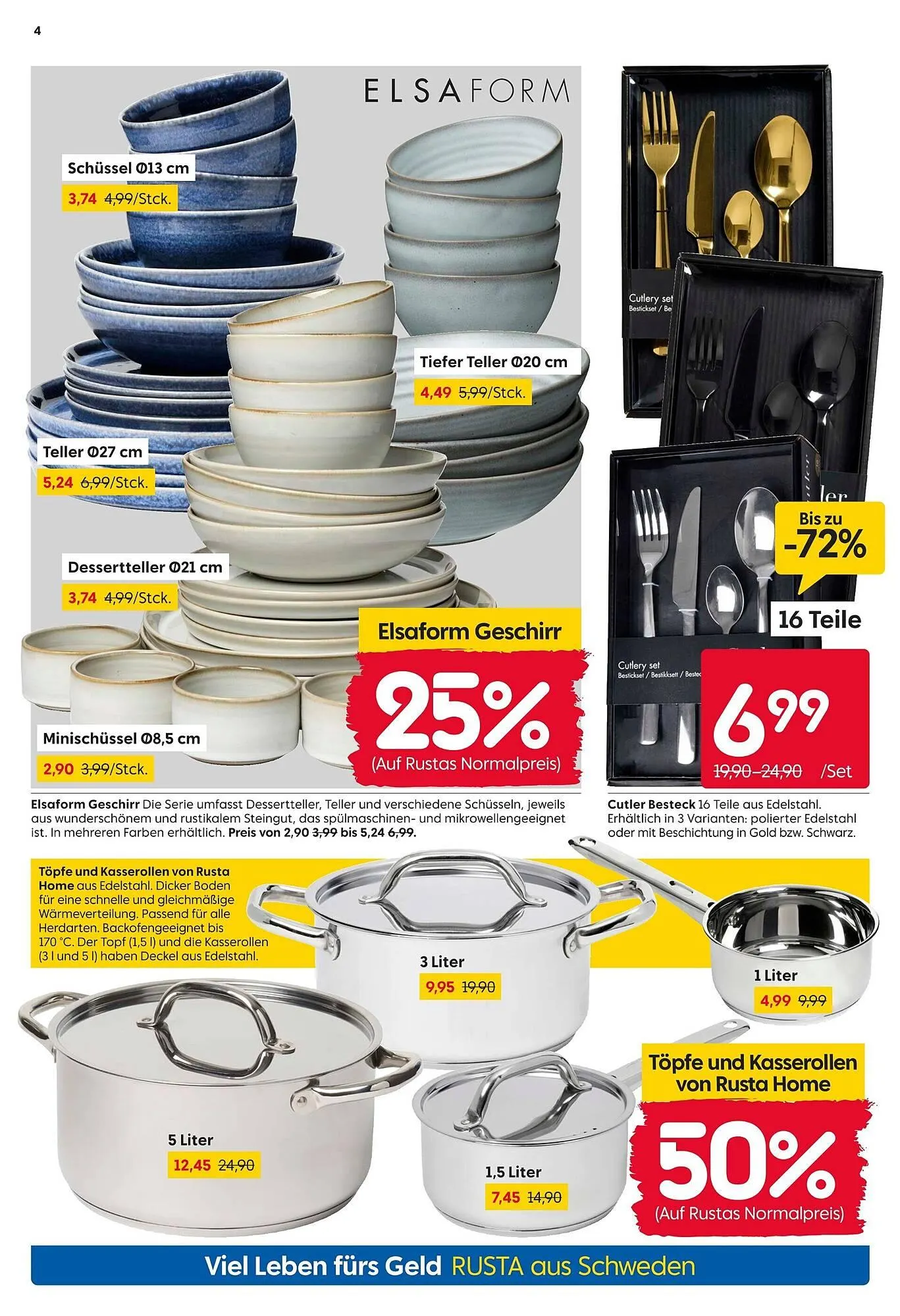 Rusta Prospekt von 19. April bis 25. April 2025 - Prospekt seite 4