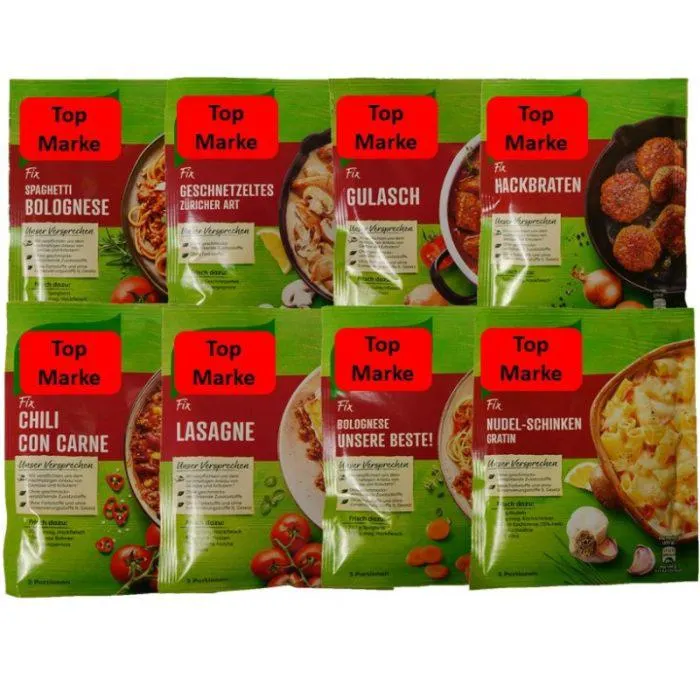 Top Marke – Fix, versch. Sorten