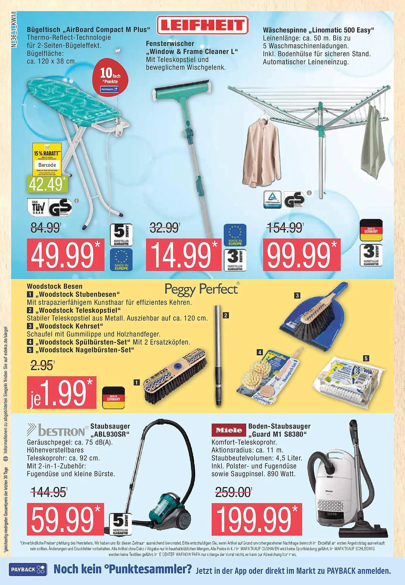 Marktkauf Prospekt von 9. März bis 15. März 2025 - Prospekt seite 36