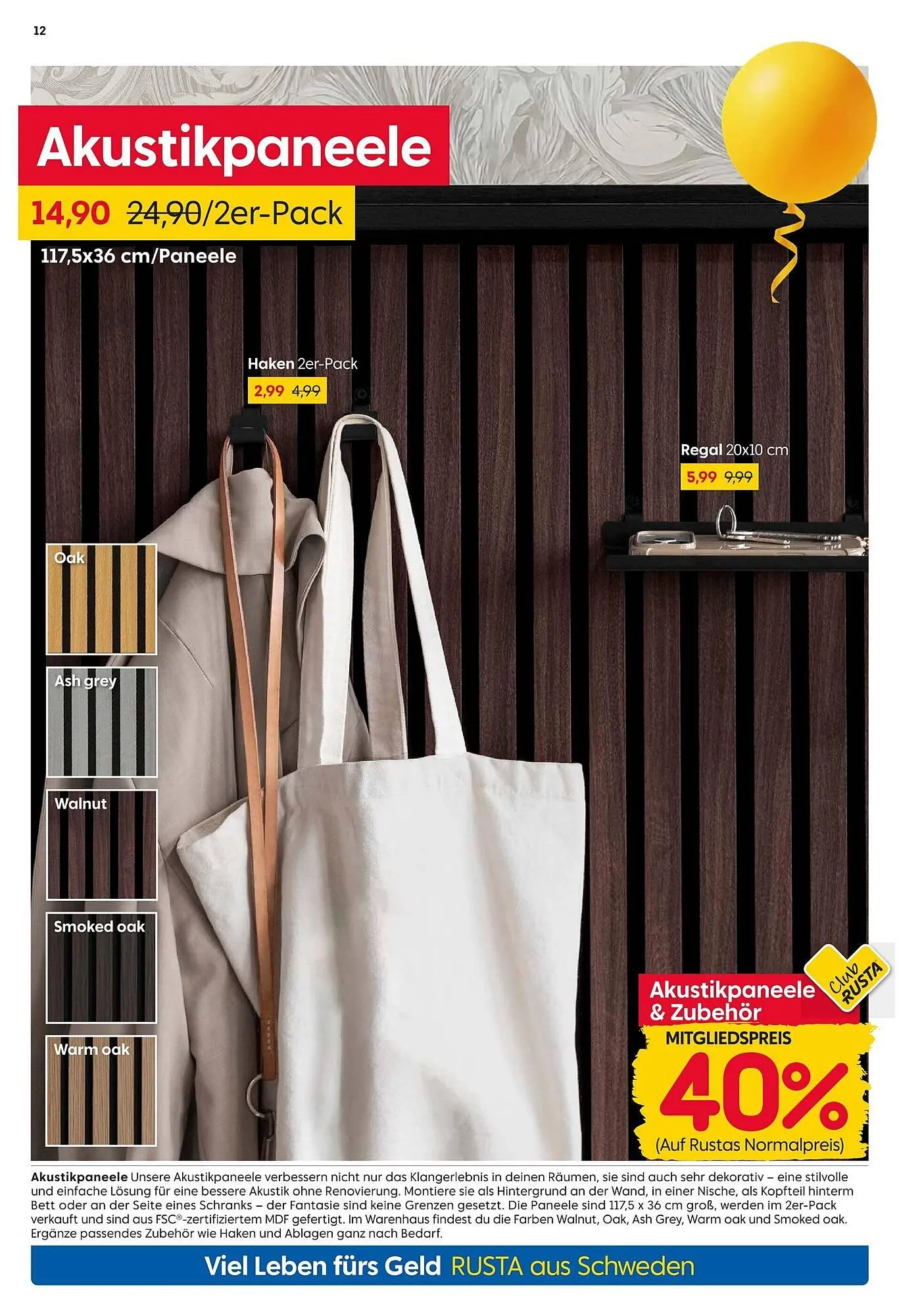 Rusta Prospekt von 11. April bis 17. April 2026 - Prospekt seite 12