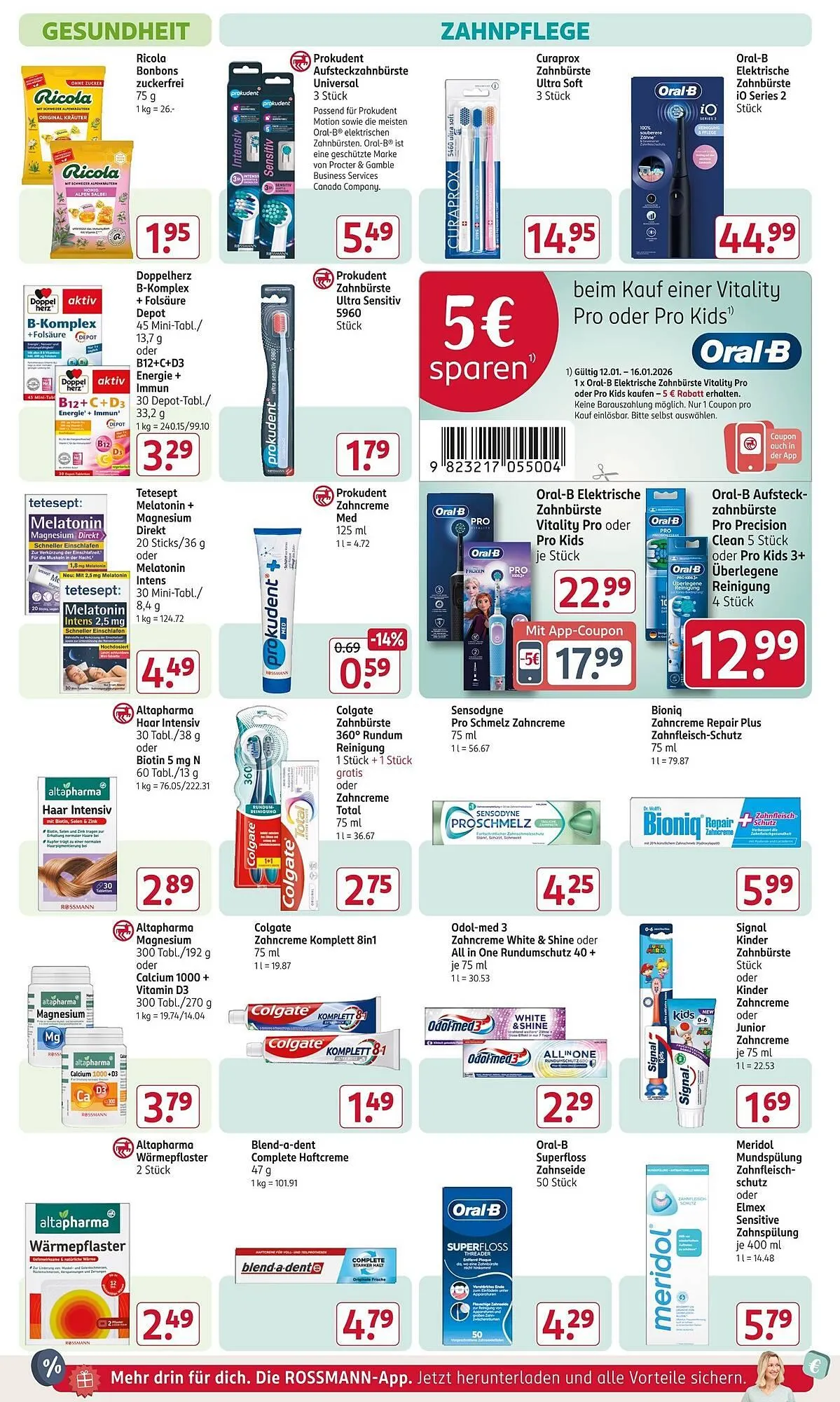 Rossmann Prospekt von 12. Januar bis 16. Januar 2026 - Prospekt seite 8