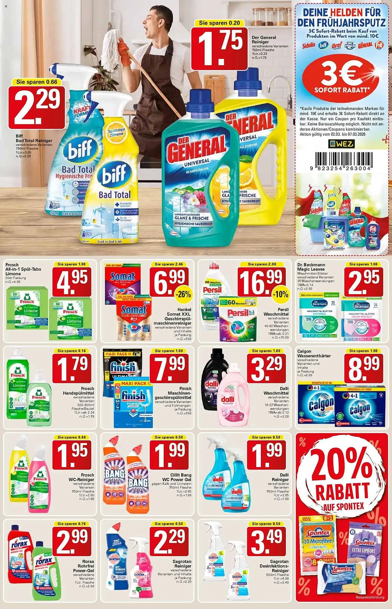 WEZ Prospekt von 2. März bis 7. März 2026 - Prospekt seite 15