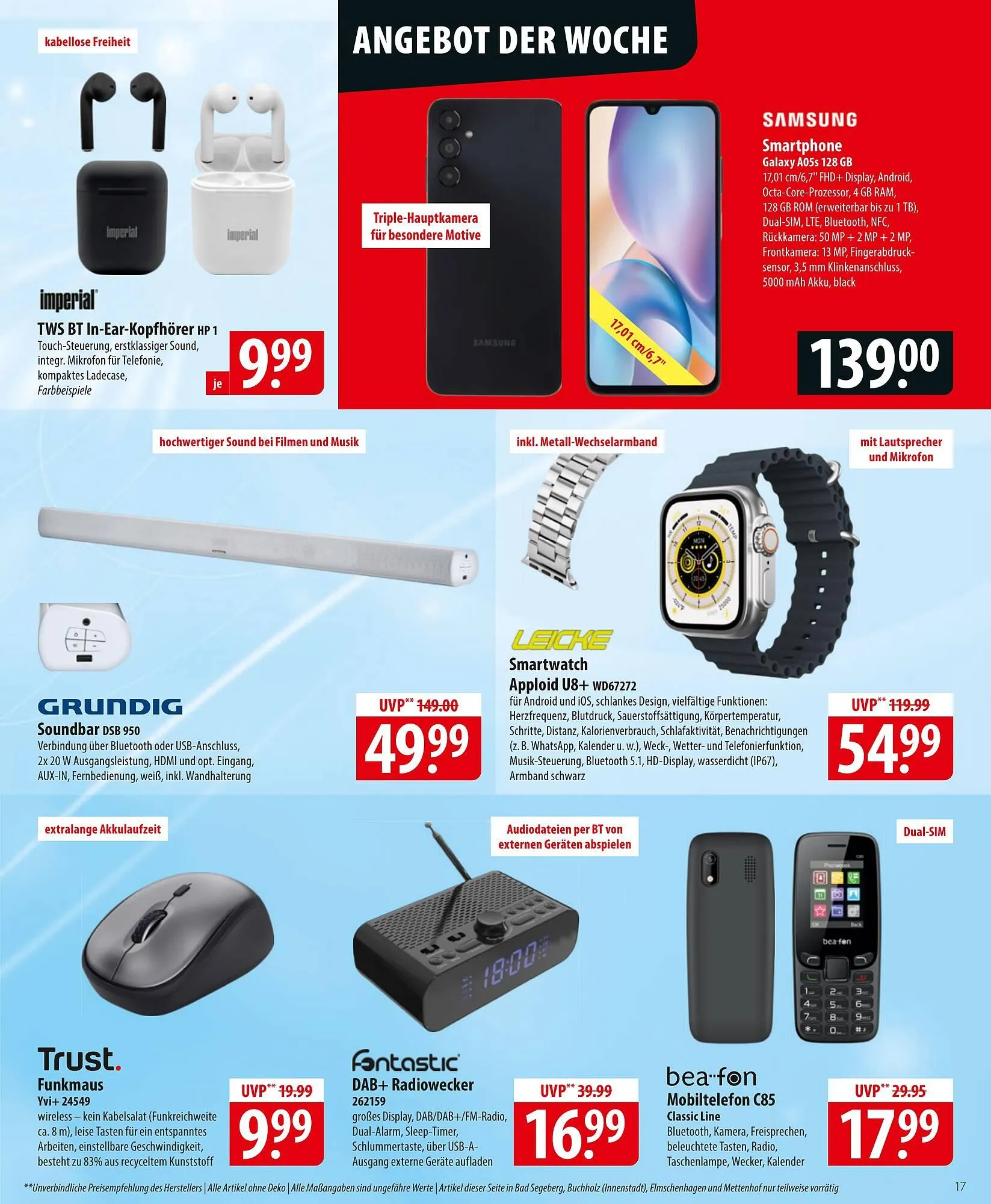 Famila Nord Ost Prospekt von 17. März bis 29. März 2025 - Prospekt seite 17