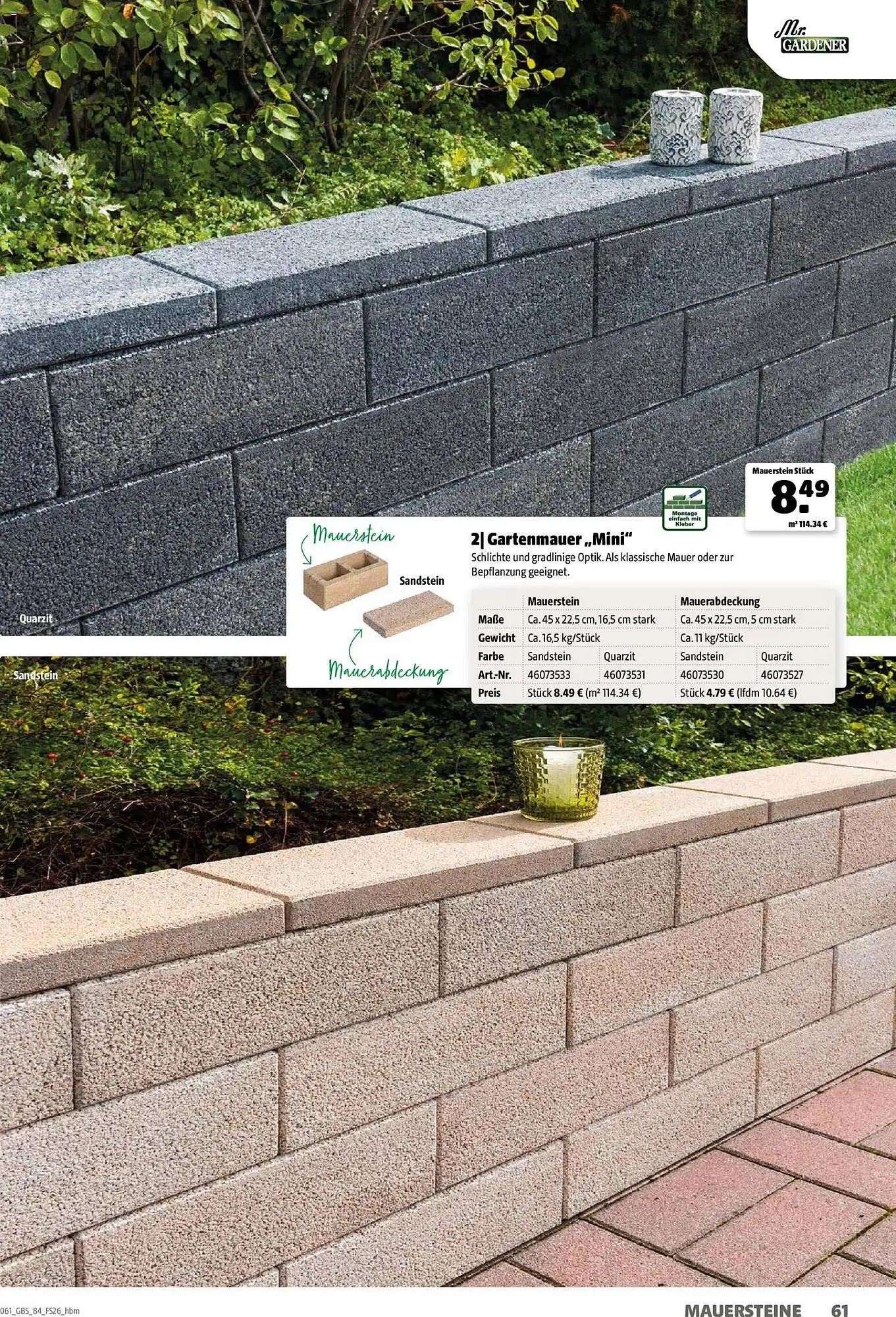 Hagebau Prospekt von 2. März bis 31. Dezember 2026 - Prospekt seite 61