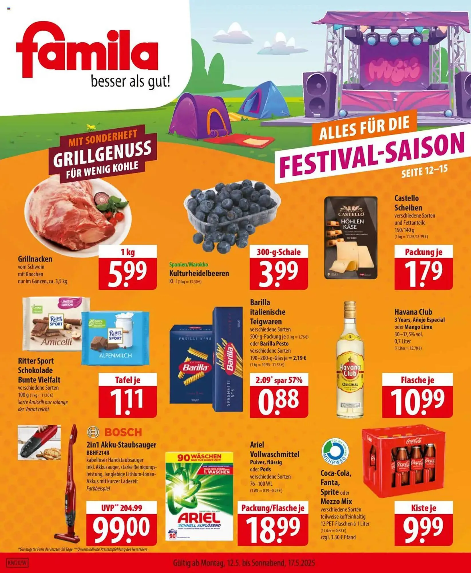 Famila Nord Ost Prospekt von 12. Mai bis 17. Mai 2025 - Prospekt seite 1