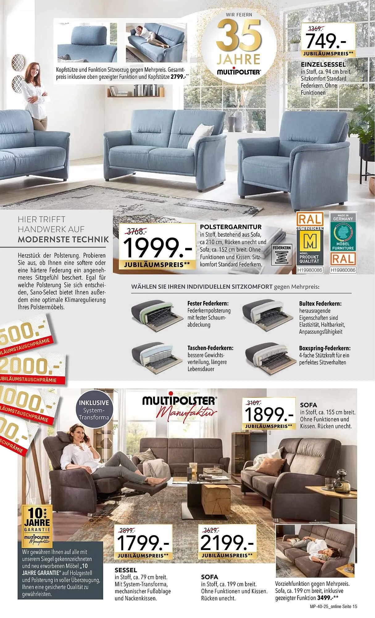Multipolster Prospekt von 1. Oktober bis 31. Oktober 2025 - Prospekt seite 15
