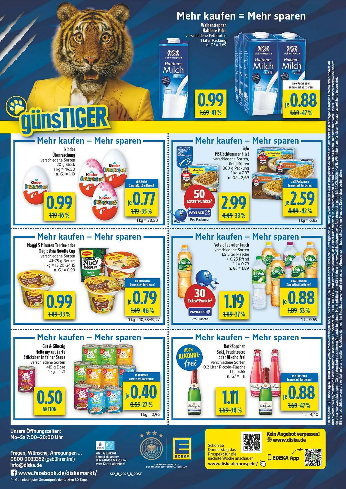 Diska Prospekt von 9. März bis 14. März 2026 - Prospekt seite 12