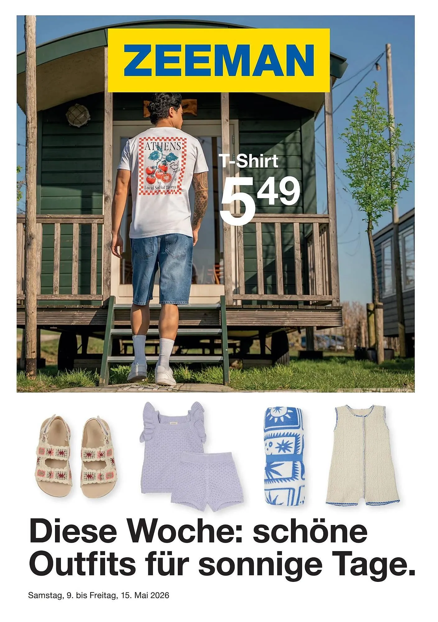 Zeeman Prospekt von 9. Mai bis 16. Mai 2026 - Prospekt seite 1