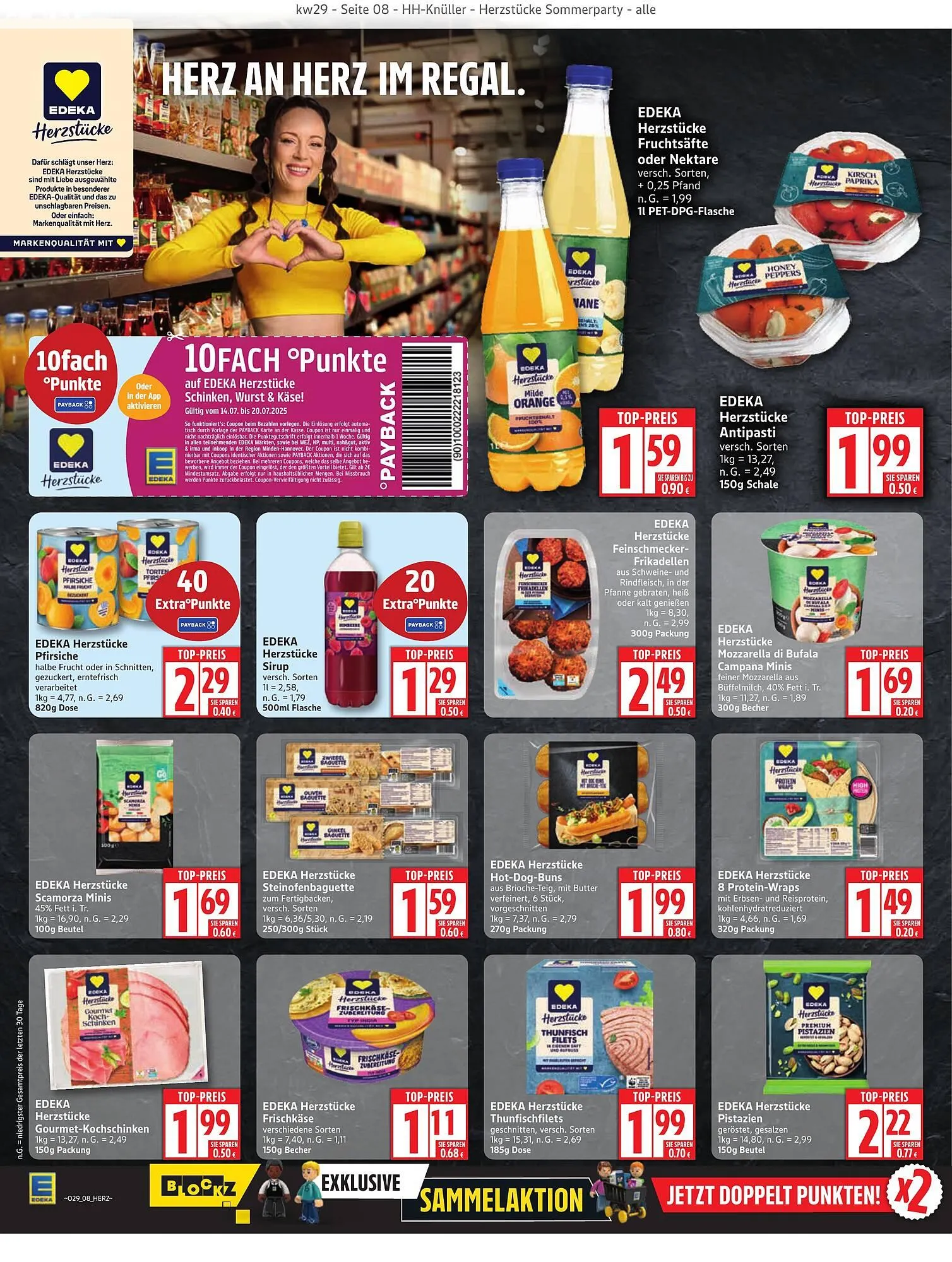 Edeka Prospekt von 14. Juli bis 19. Juli 2025 - Prospekt seite 8