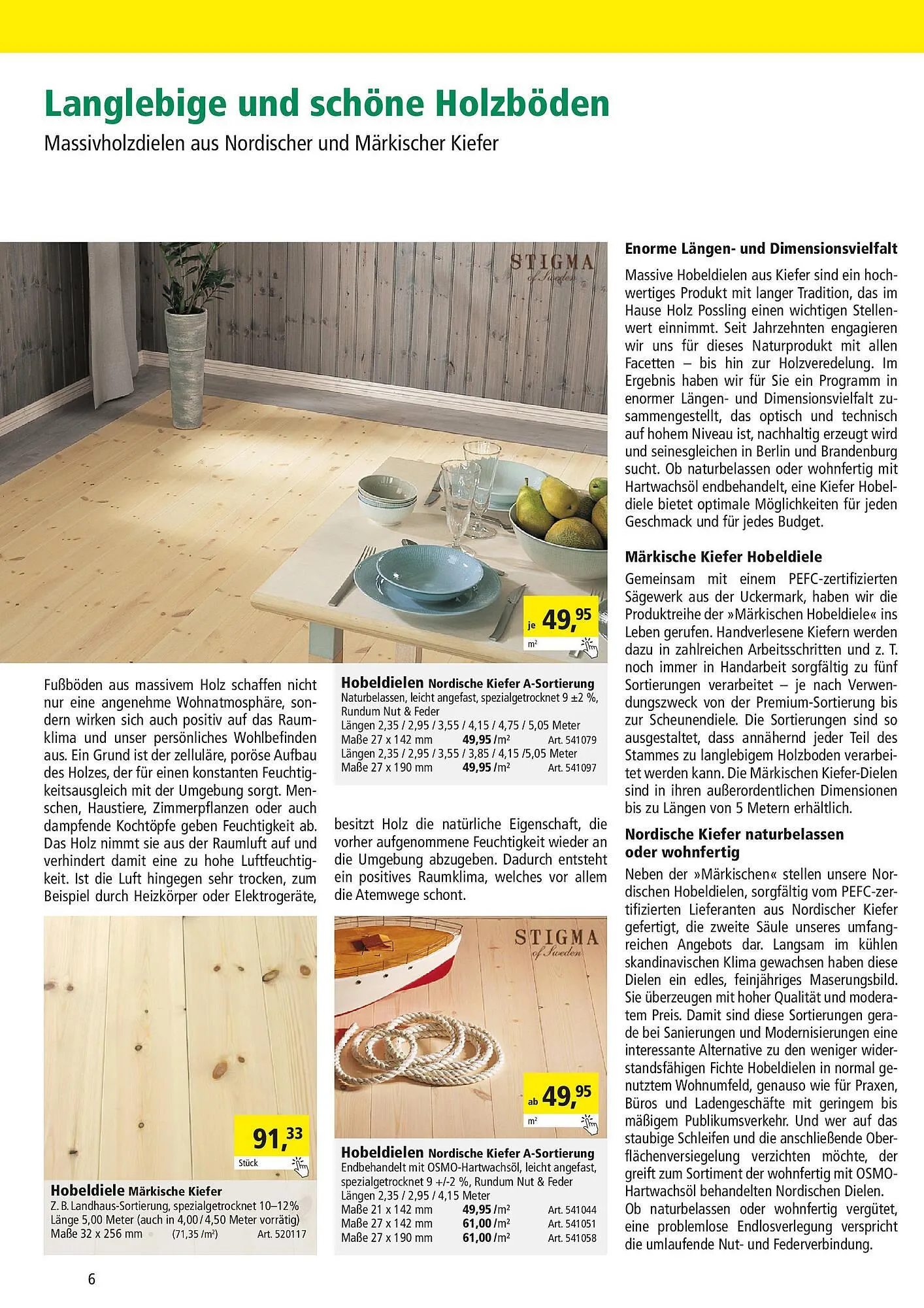 Holz Possling Prospekt von 6. Juli bis 19. Juli 2025 - Prospekt seite 6