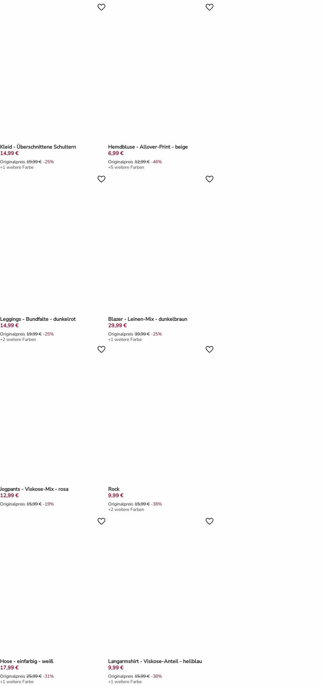 Takko Fashion Aktueller Prospekt von 30. Juni bis 6. Juli 2025 - Prospekt seite 14