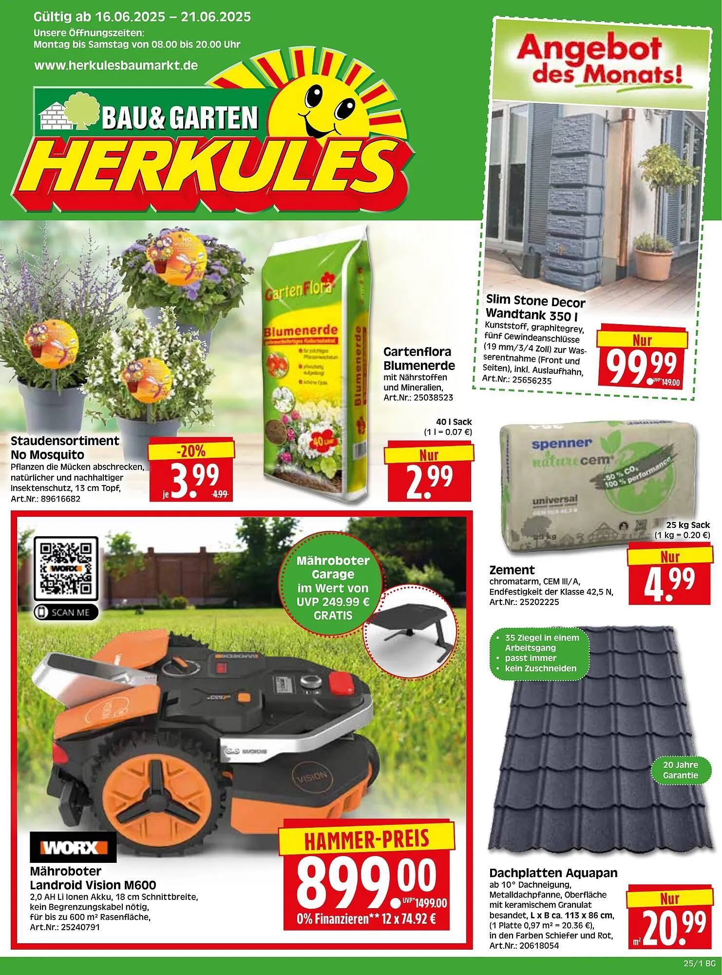 Herkules Baumarkt Prospekt - 1