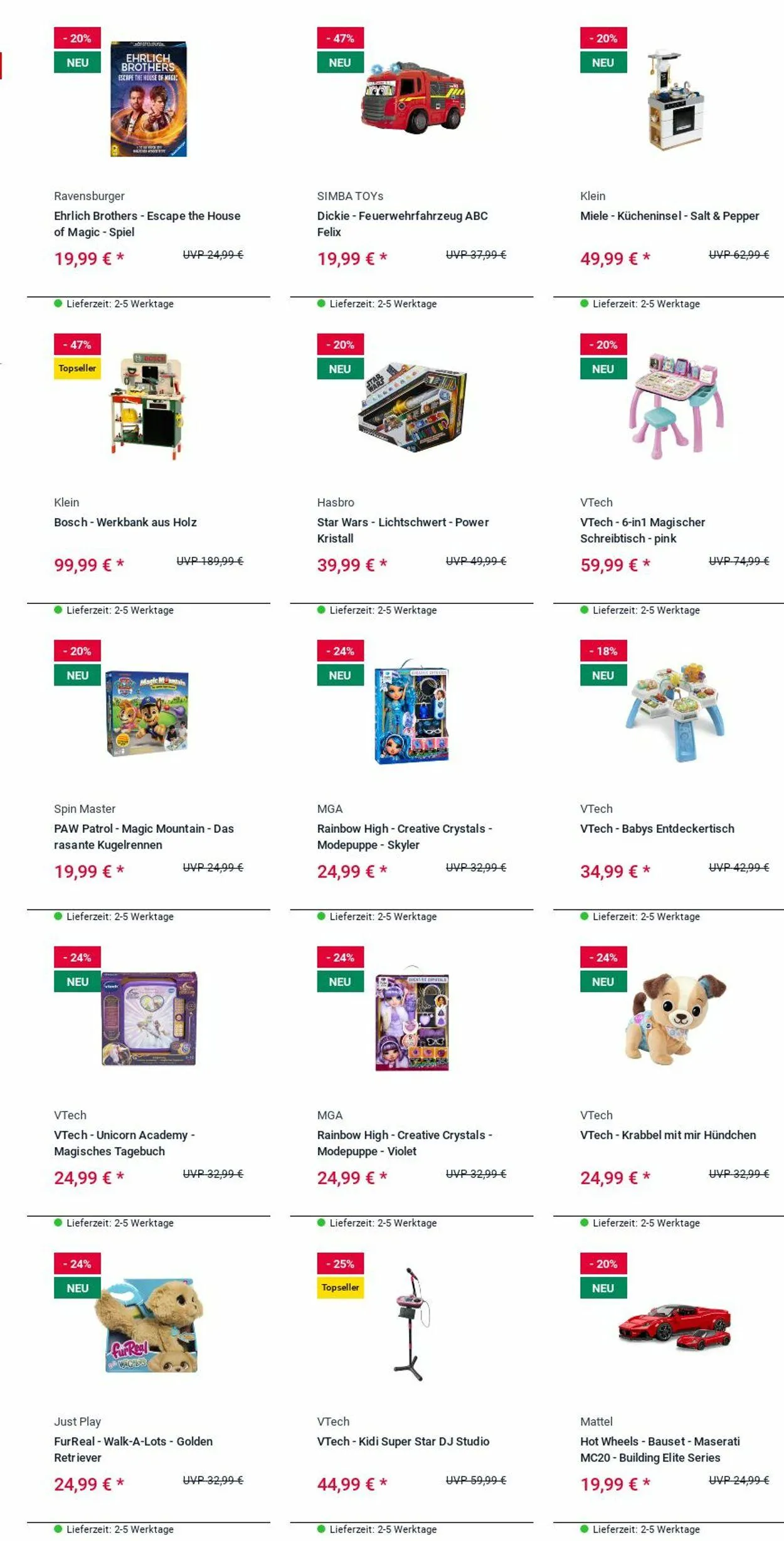 ROFU Kinderland Aktueller Prospekt von 27. Oktober bis 5. November 2025 - Prospekt seite 14