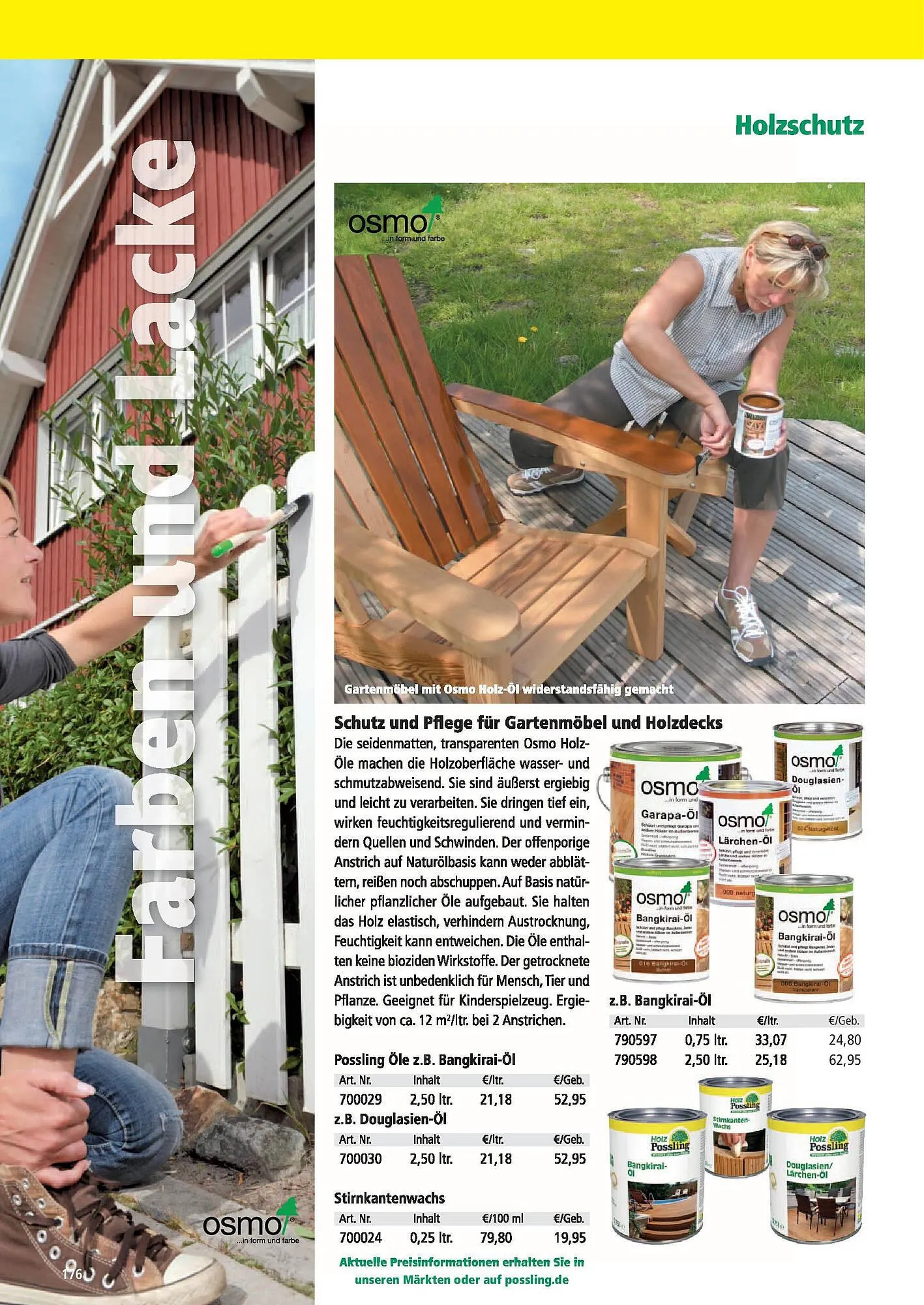 Holz Possling Prospekt von 31. März bis 30. Juni 2025 - Prospekt seite 176