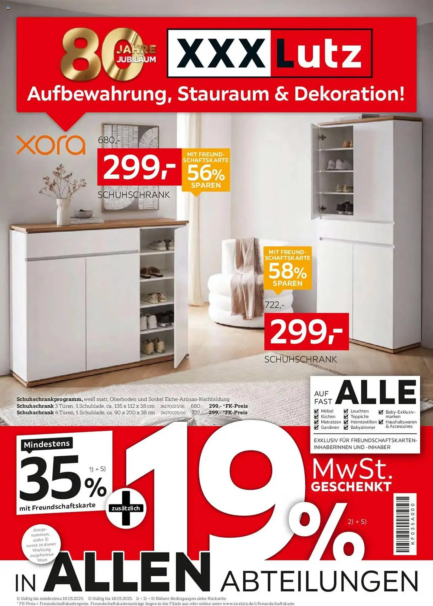 XXXLutz Prospekt von 4. Mai bis 25. Mai 2025 - Prospekt seite 1