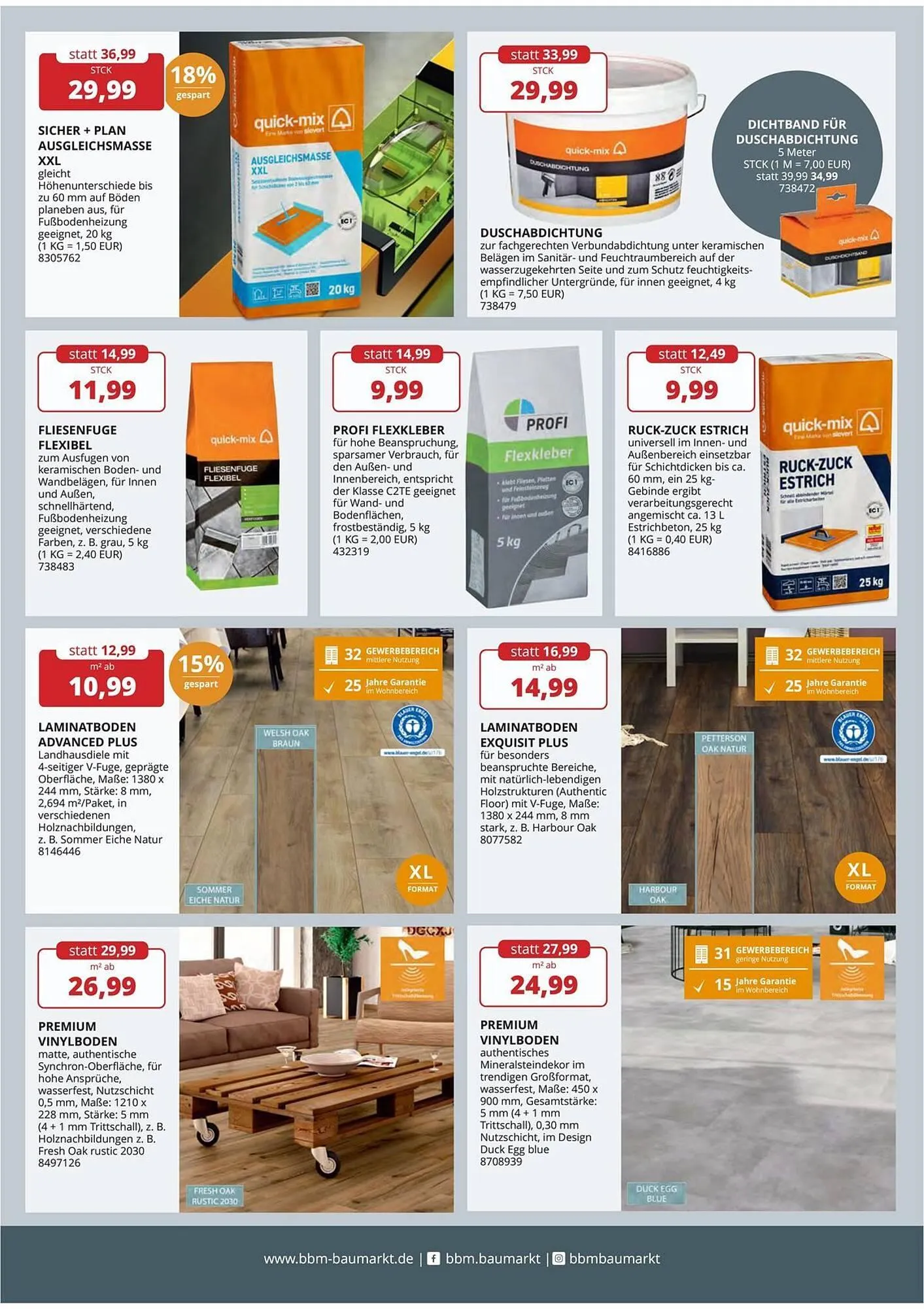 BBM Baumarkt Katalog von 12. November bis 31. Dezember 2025 - Prospekt seite 10